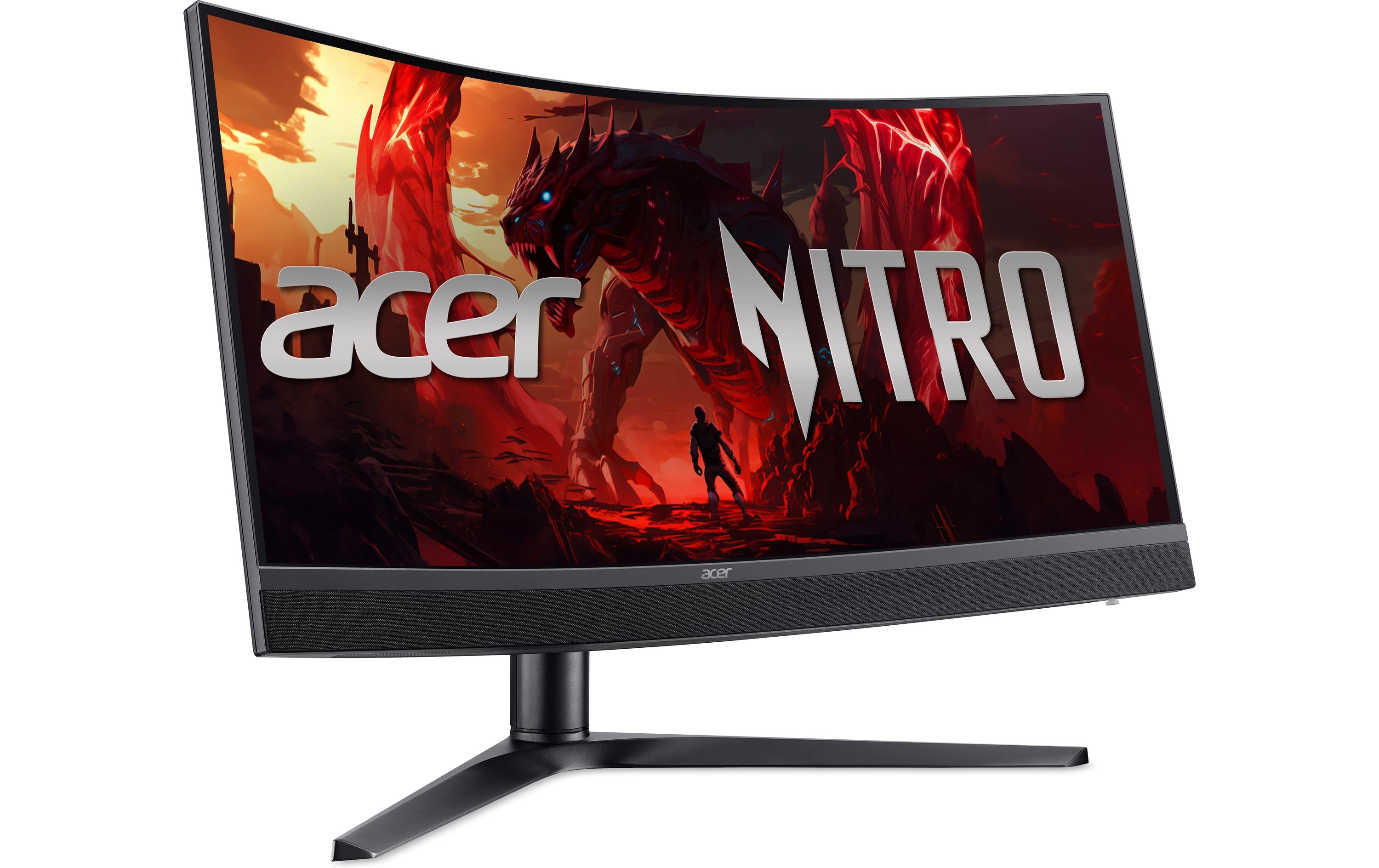Acer Nitro XZ34QXC Ergo – 34" Curved, 3440 × 1440 (UWQHD), VA, 200 Hz, USB-C 65 W, KVM, DisplayHDR 400