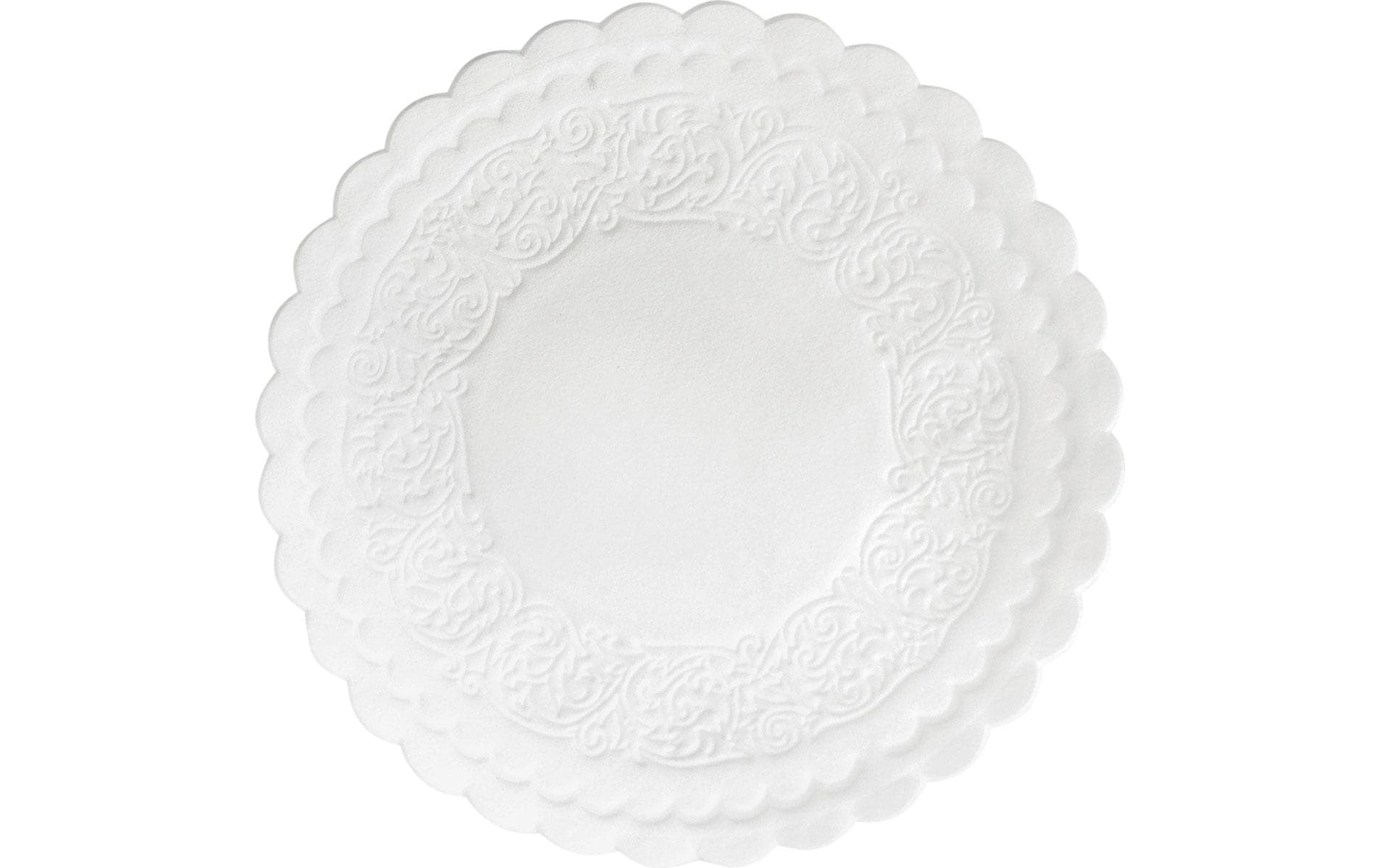 Duni Runder Untersetzer – Weiss – Ø 9 cm – Papier – 500 Stk