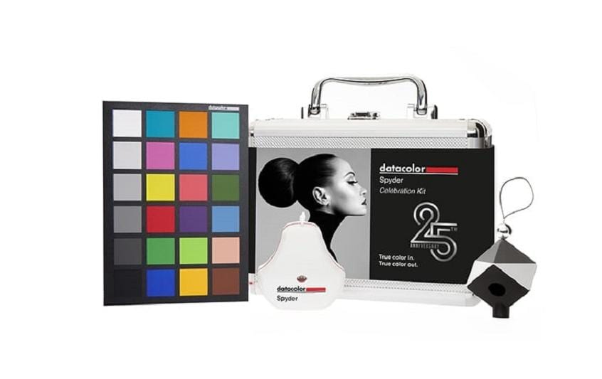 Datacolor Spyder Celebration Kit Farbkalibrierungs-Kit – für Farbprofis, Kamera