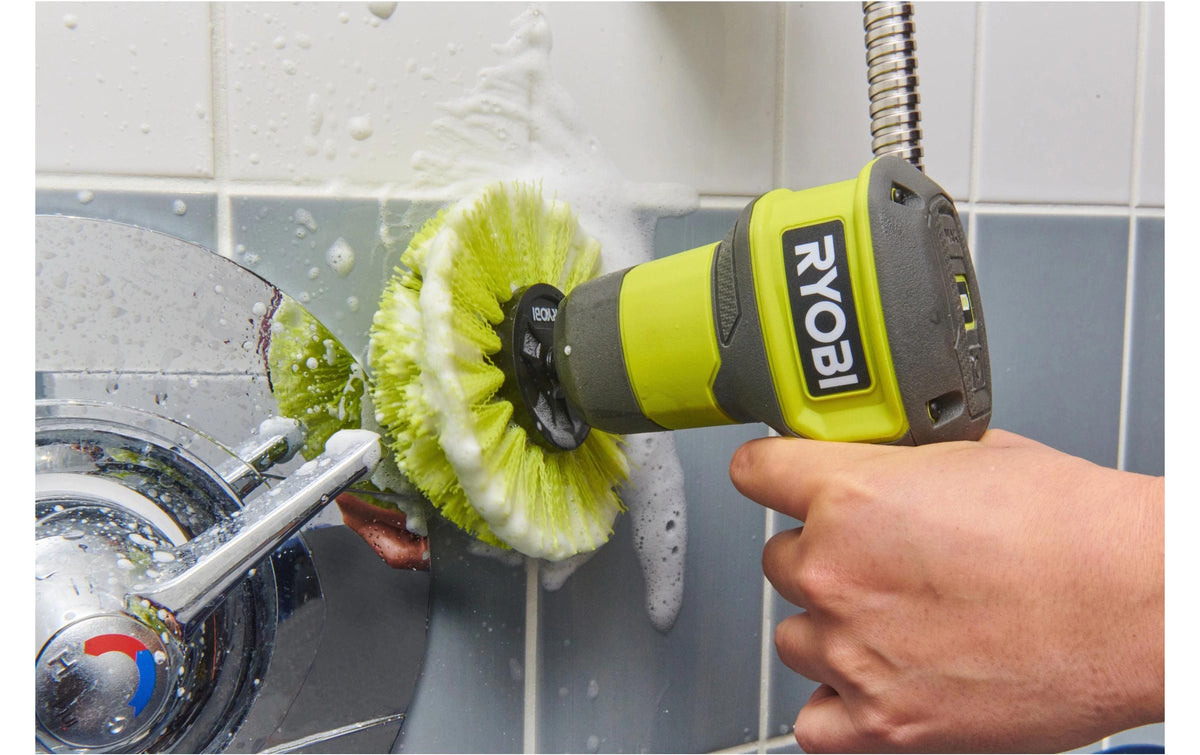Ryobi Ersatzkopf/Ersatzbürste RACLRM110 – weich, 11 cm, für Ryobi 4 V Reinigungsbürsten