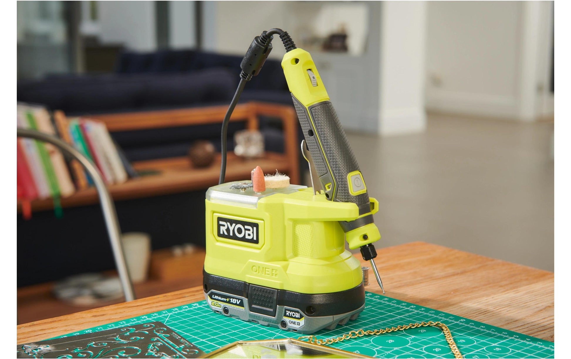 Ryobi RRT18-0 Akku-Rotationswerkzeug – 18 V – Spannzange – Solo – ONE+