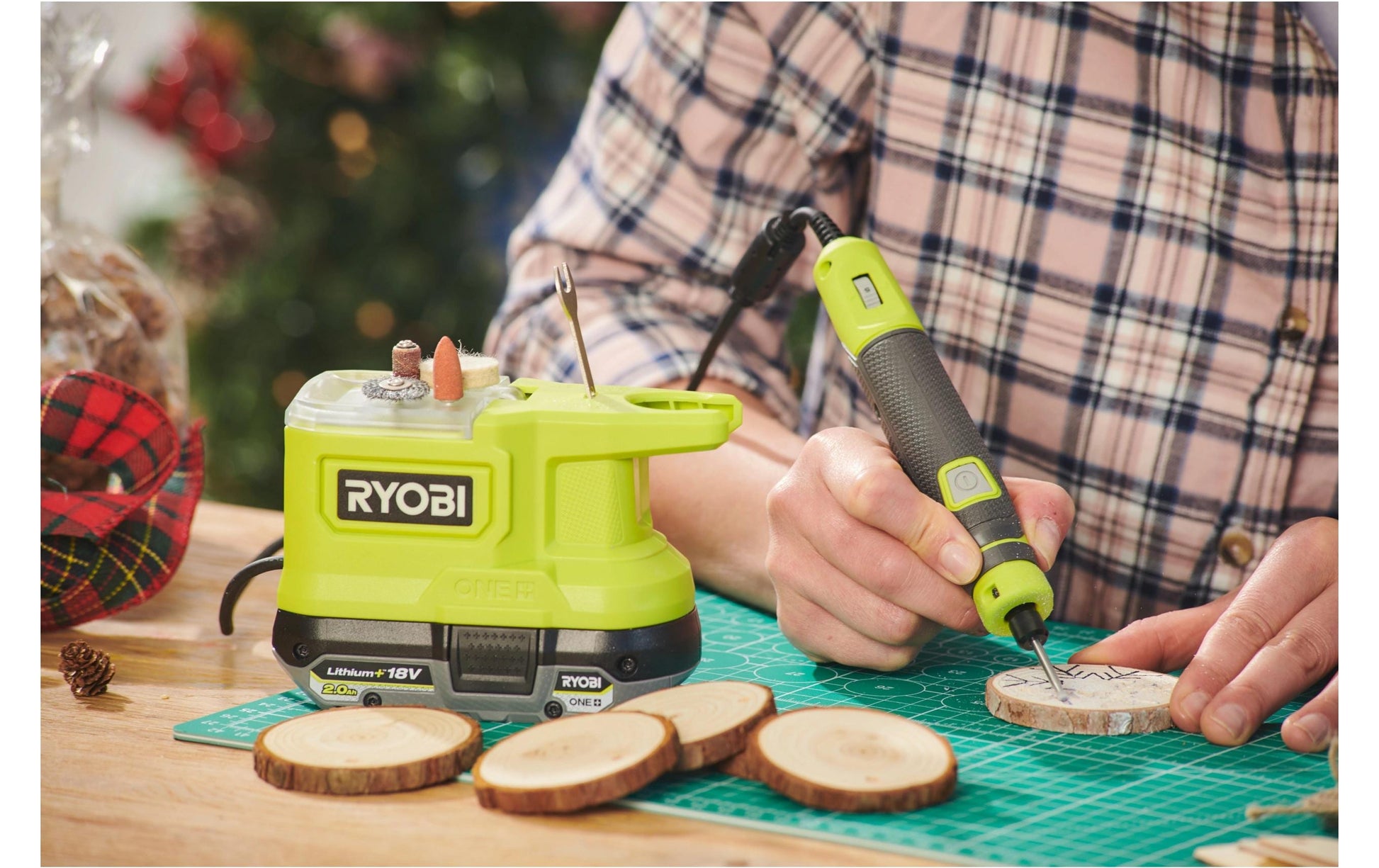 Ryobi RRT18-0 Akku-Rotationswerkzeug – 18 V – Spannzange – Solo – ONE+