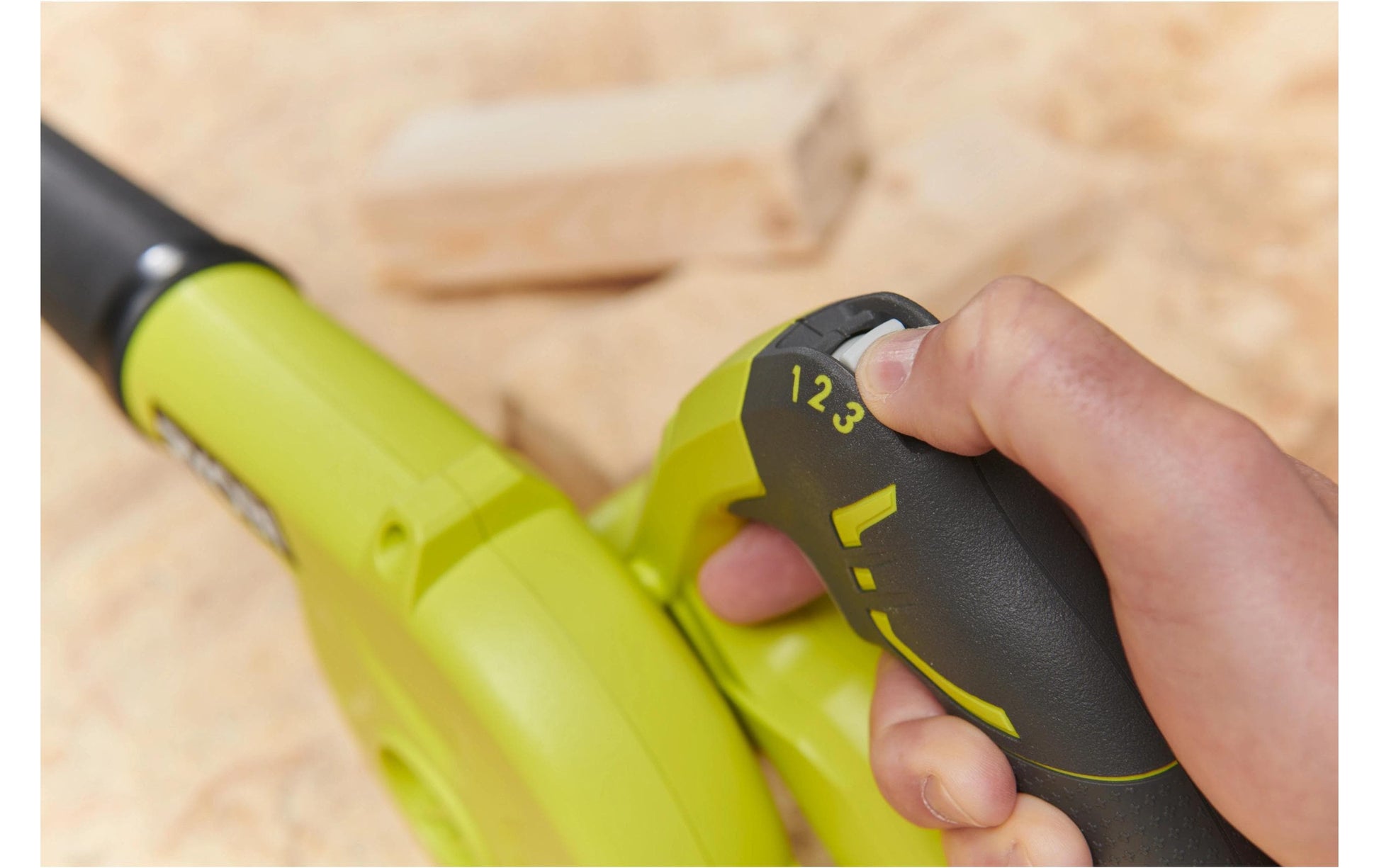 Ryobi R18TB-0 Akku-Gebläse – 18 V – Luftstrom 200 km/h – Solo – ONE+