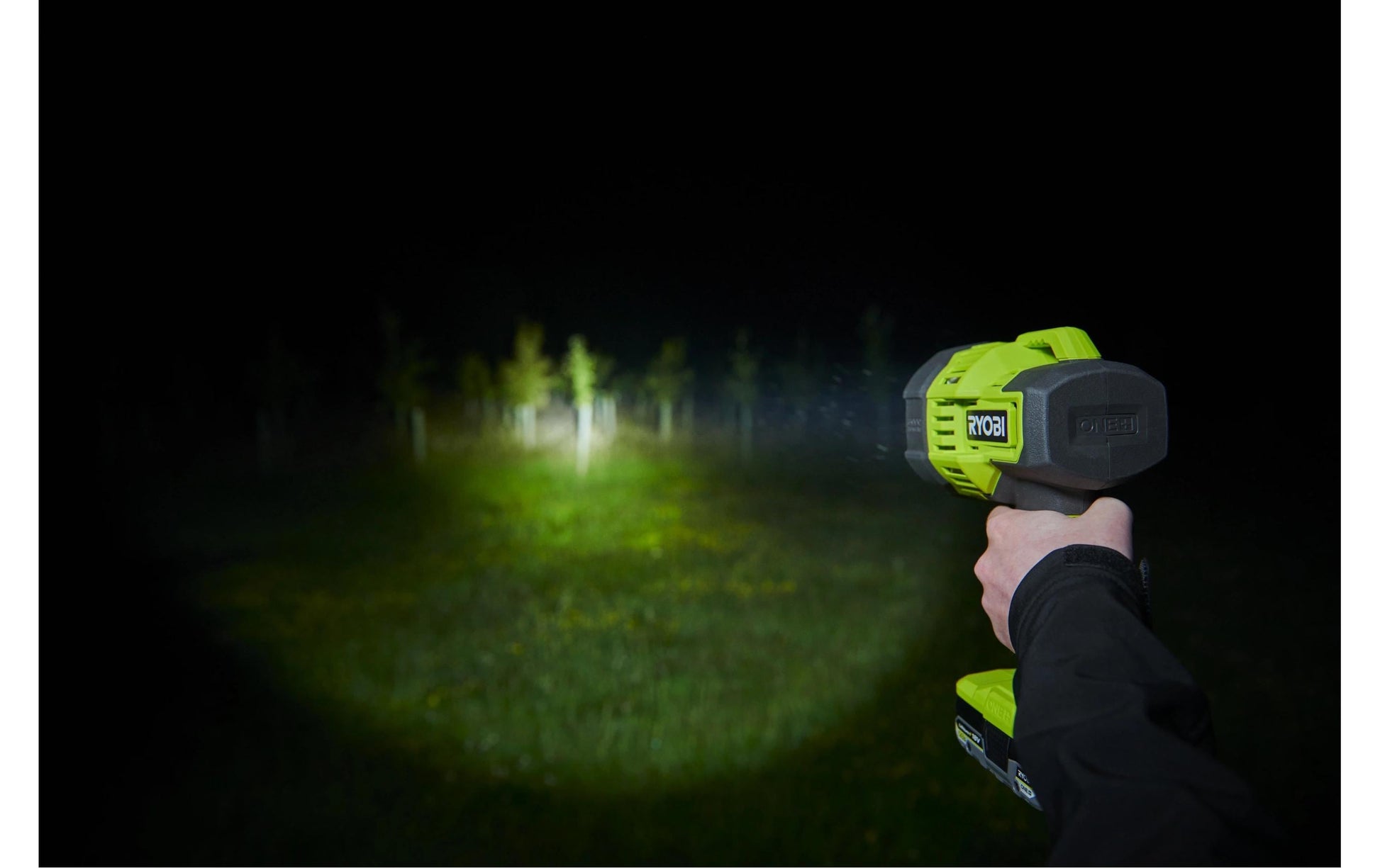 Ryobi werkstatt Ryobi Arbeitsleuchte RLS18-0 – 3000 lm, 18 V Akku, dimmbar, IP20 – Grün