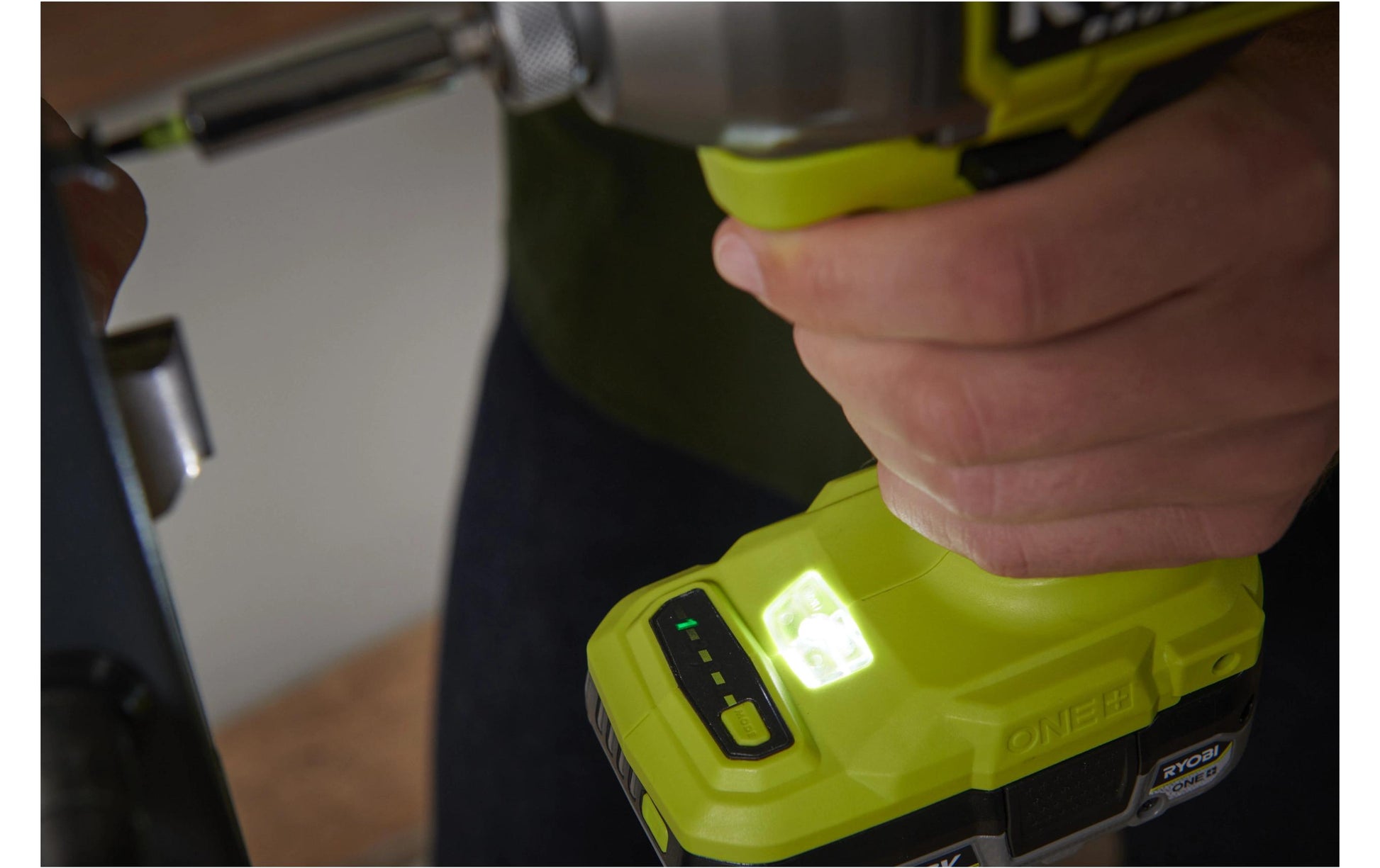 Ryobi RID18BL-0 Akku-Schlagschrauber, bürstenlos – 18 V – 1/4" Sechskant – 300 Nm – Solo – ONE+