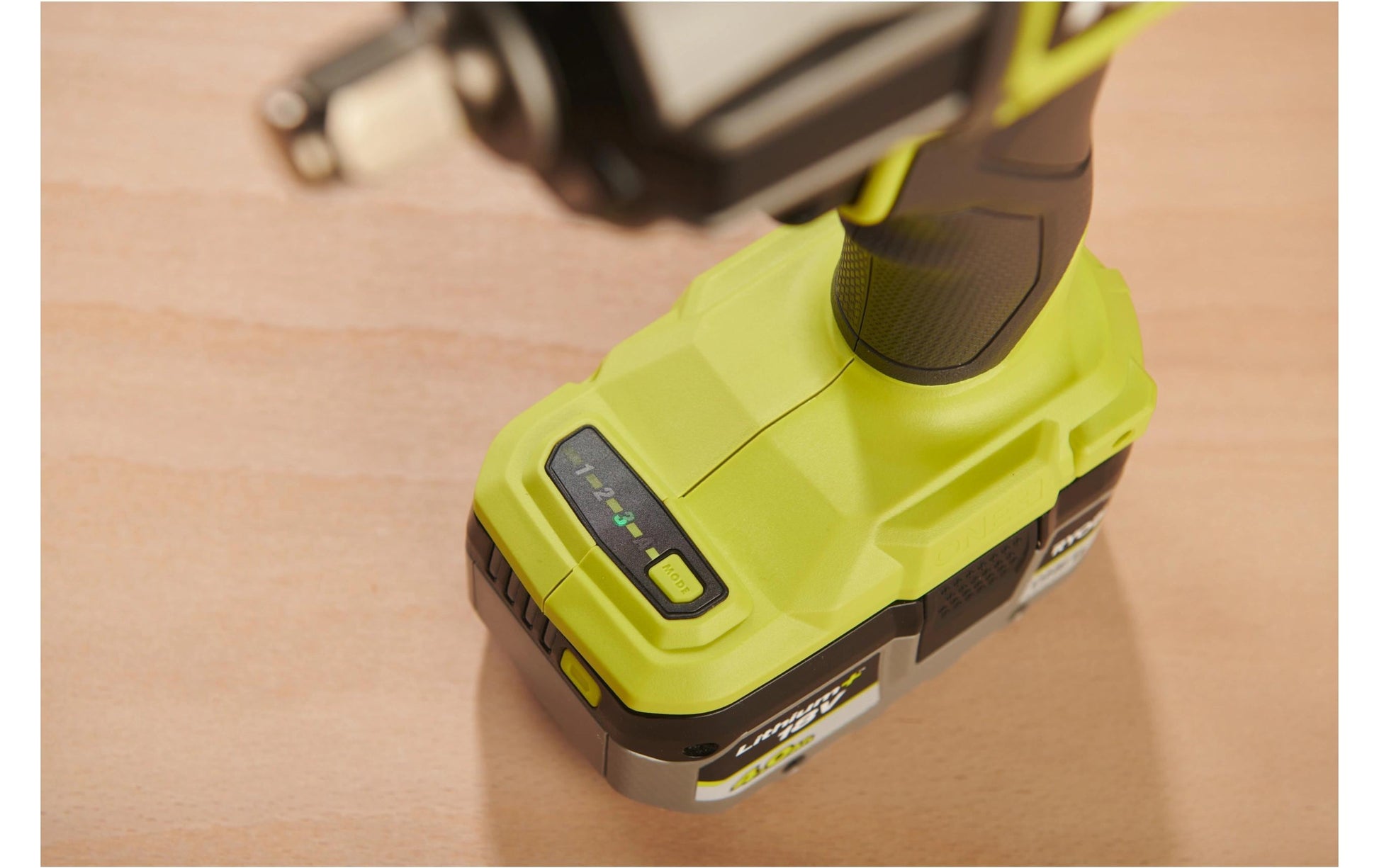 Ryobi RIW18BL-0 Akku-Schlagschrauber, bürstenlos – 18 V – 1/2" Vierkantaufnahme – 400–1000 Nm – Solo – ONE+