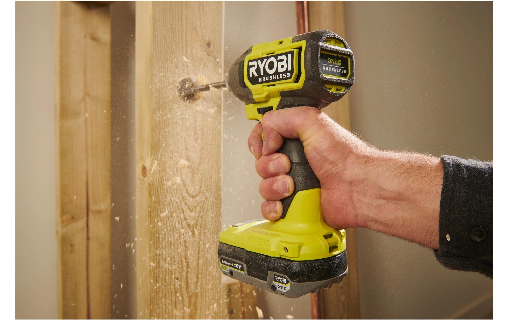 Ryobi RID18BL-0 Akku-Schlagschrauber, bürstenlos – 18 V – 1/4" Sechskant – 300 Nm – Solo – ONE+