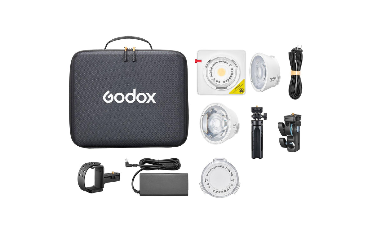 Godox ML100BI Kit1 LED-Video-Licht – 3730 Lux, 2800–6500 K, 100 W