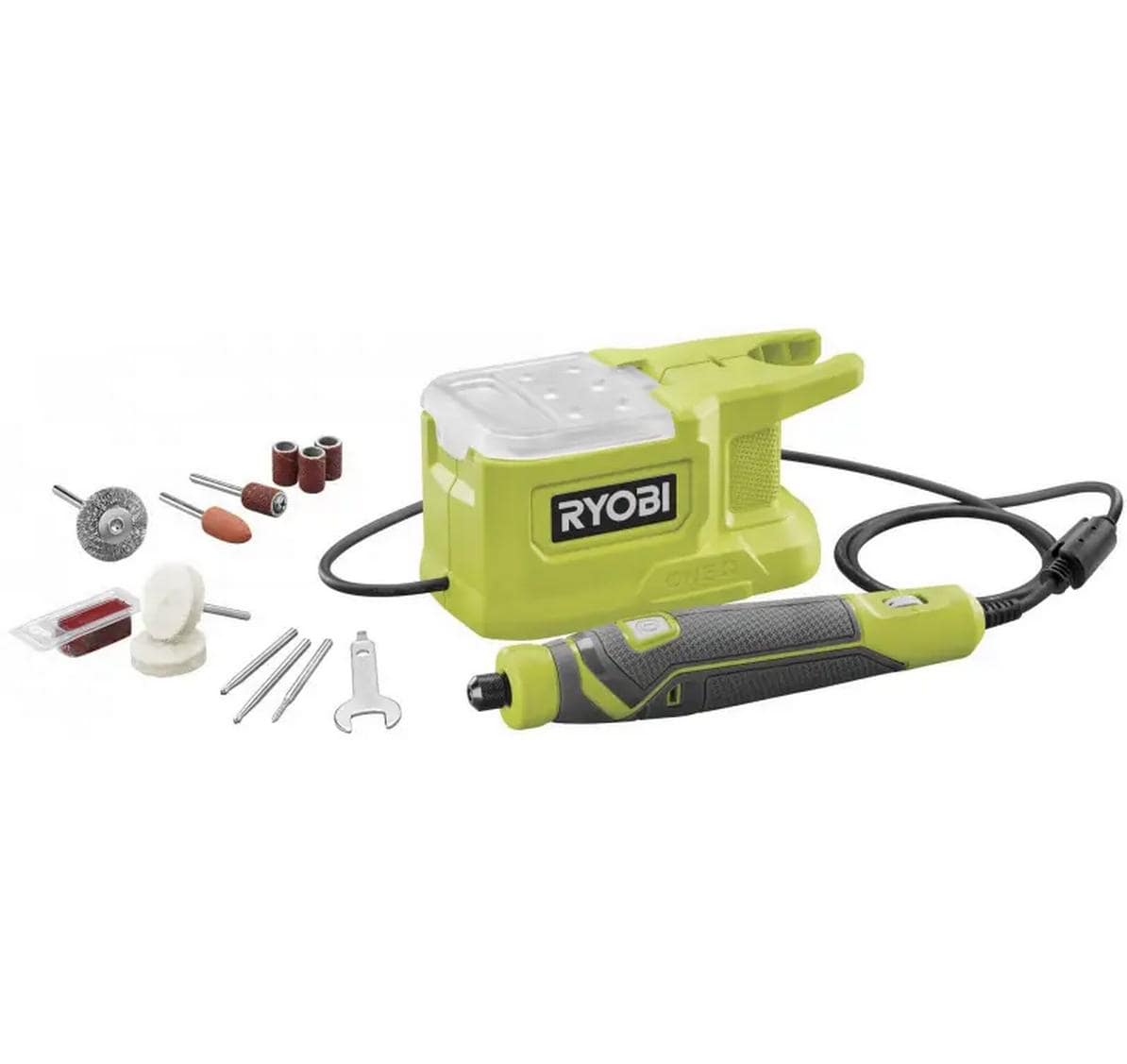 Ryobi RRT18-0 Akku-Rotationswerkzeug – 18 V – Spannzange – Solo – ONE+