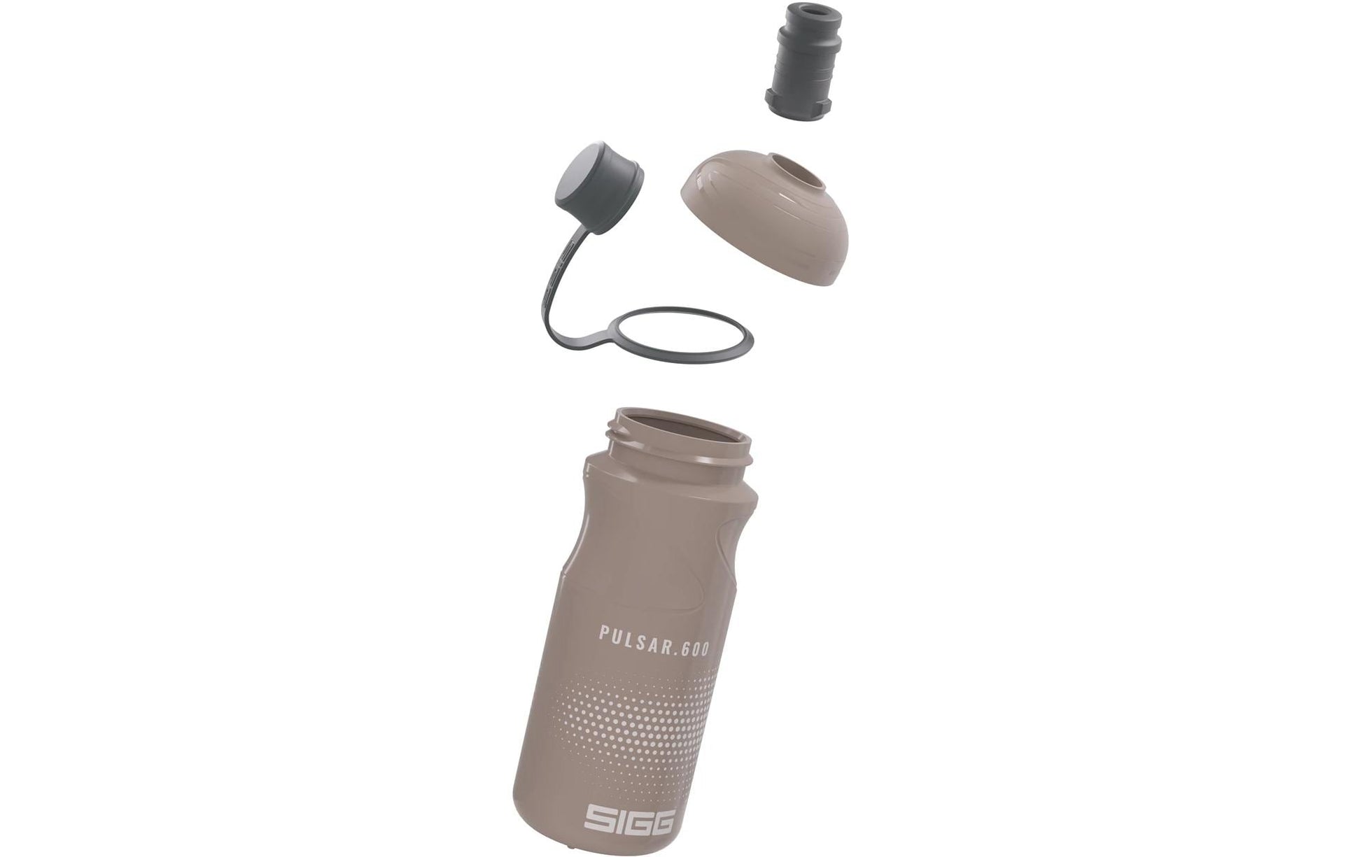 SIGG Pulsar Kindertrinkflasche 600 ml – Polypropylen, Sportdeckel, Dusk