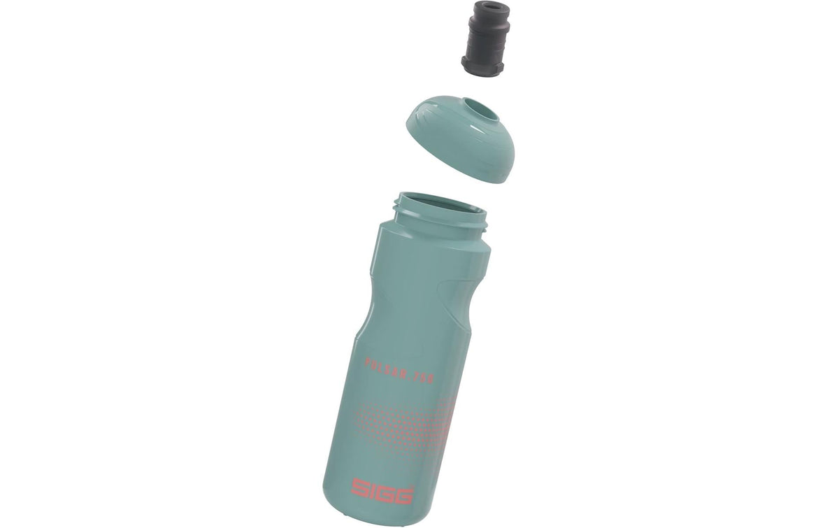 SIGG Pulsar Kindertrinkflasche 750 ml – BPA-frei, Polypropylen, Sportdeckel, Morning Blue