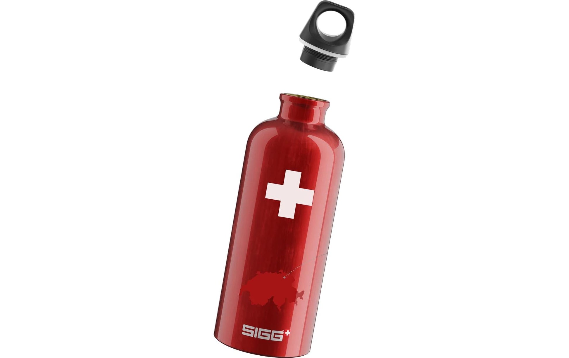 SIGG Swiss Country Kindertrinkflasche 600 ml – BPA-frei, Recycling-Aluminium, Schraubdeckel