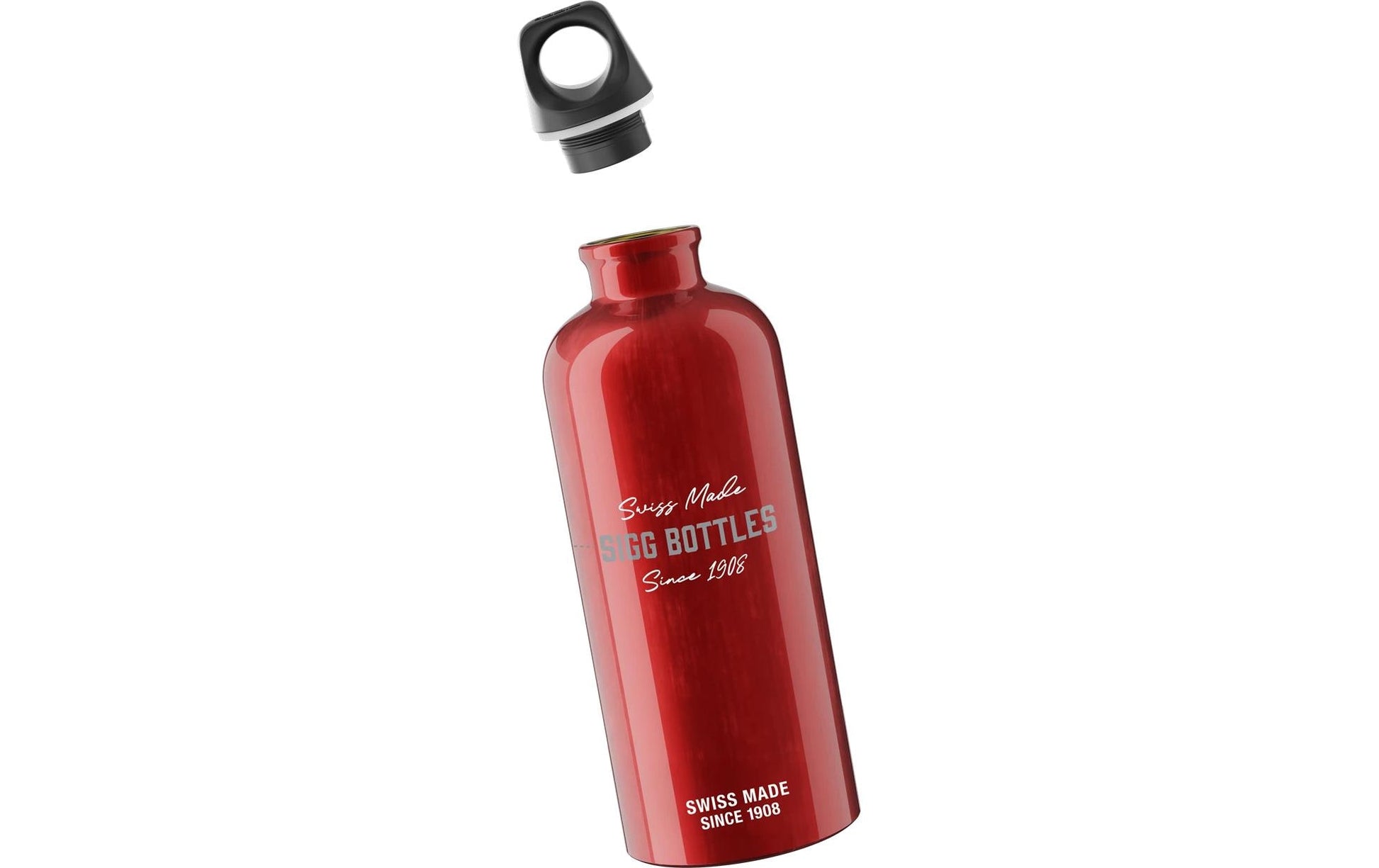 SIGG Swiss Country Kindertrinkflasche 600 ml – BPA-frei, Recycling-Aluminium, Schraubdeckel