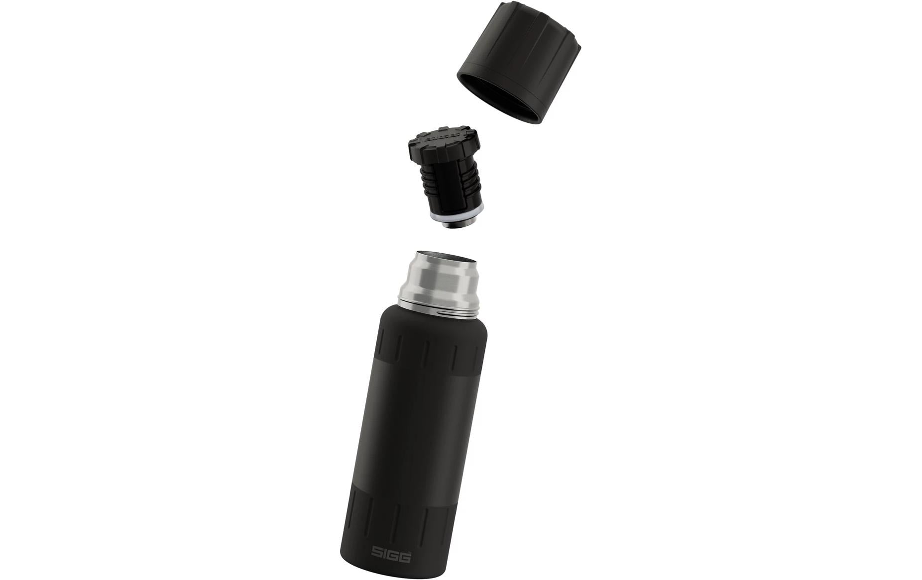 SIGG Alpine Star Isolierflasche 500 ml – Doppelwandig, Edelstahl, Schwarz