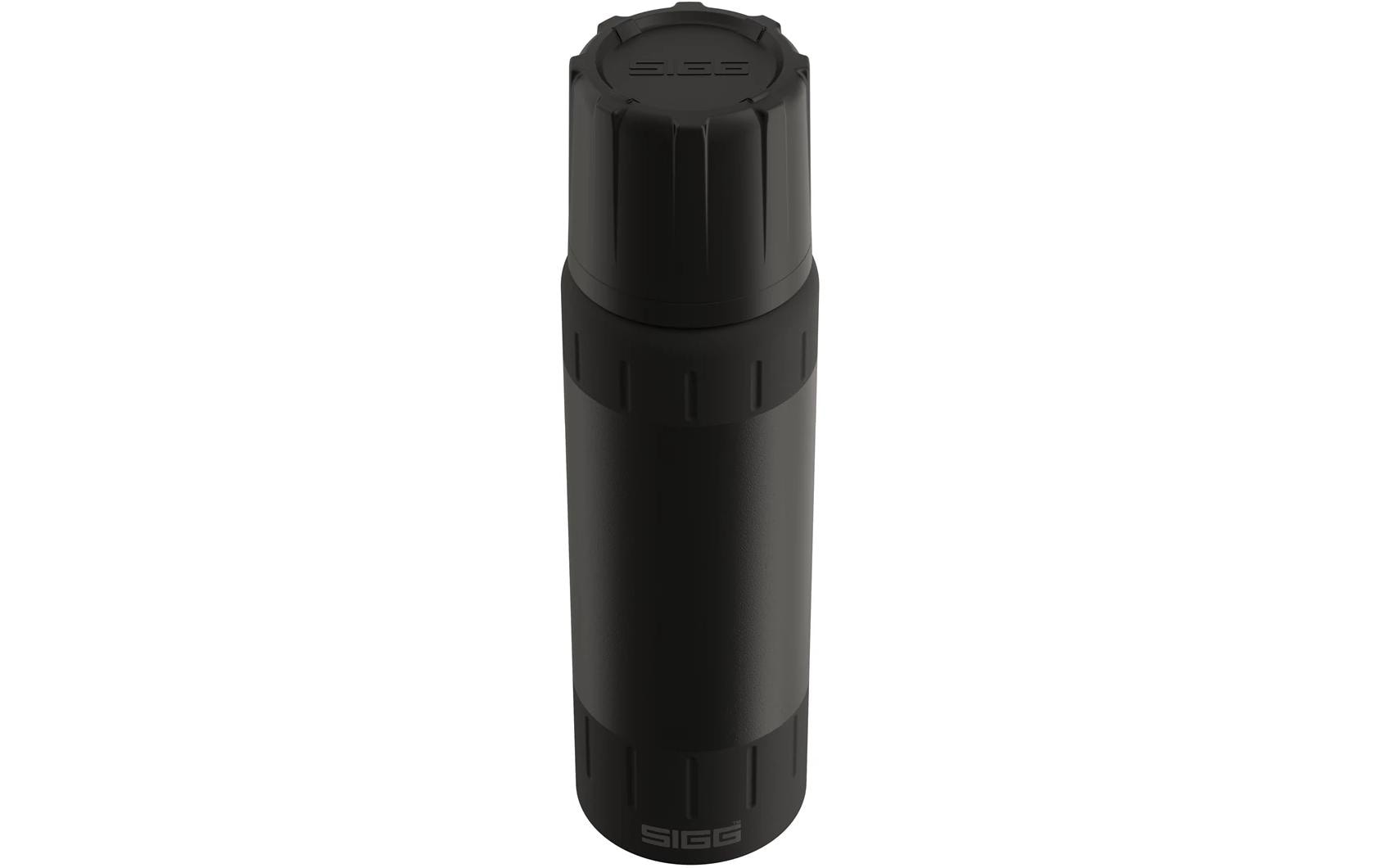 SIGG Alpine Star Isolierflasche 750 ml – doppelwandig, Edelstahl, Schraubdeckel, Schwarz