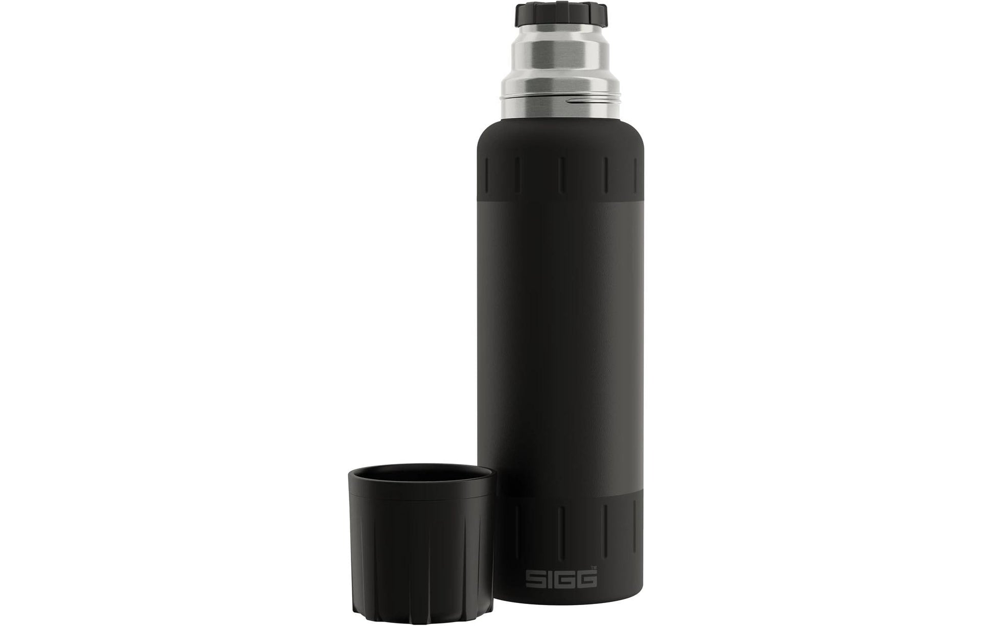 SIGG Isolierflasche 1 l – doppelwandig, Edelstahl, Schraubdeckel