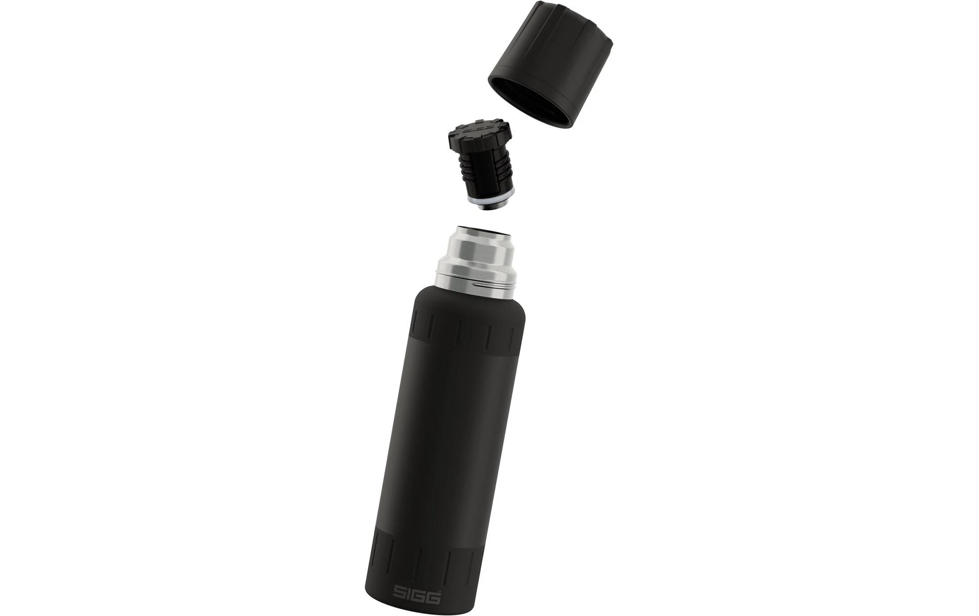 SIGG Isolierflasche 1 l – doppelwandig, Edelstahl, Schraubdeckel