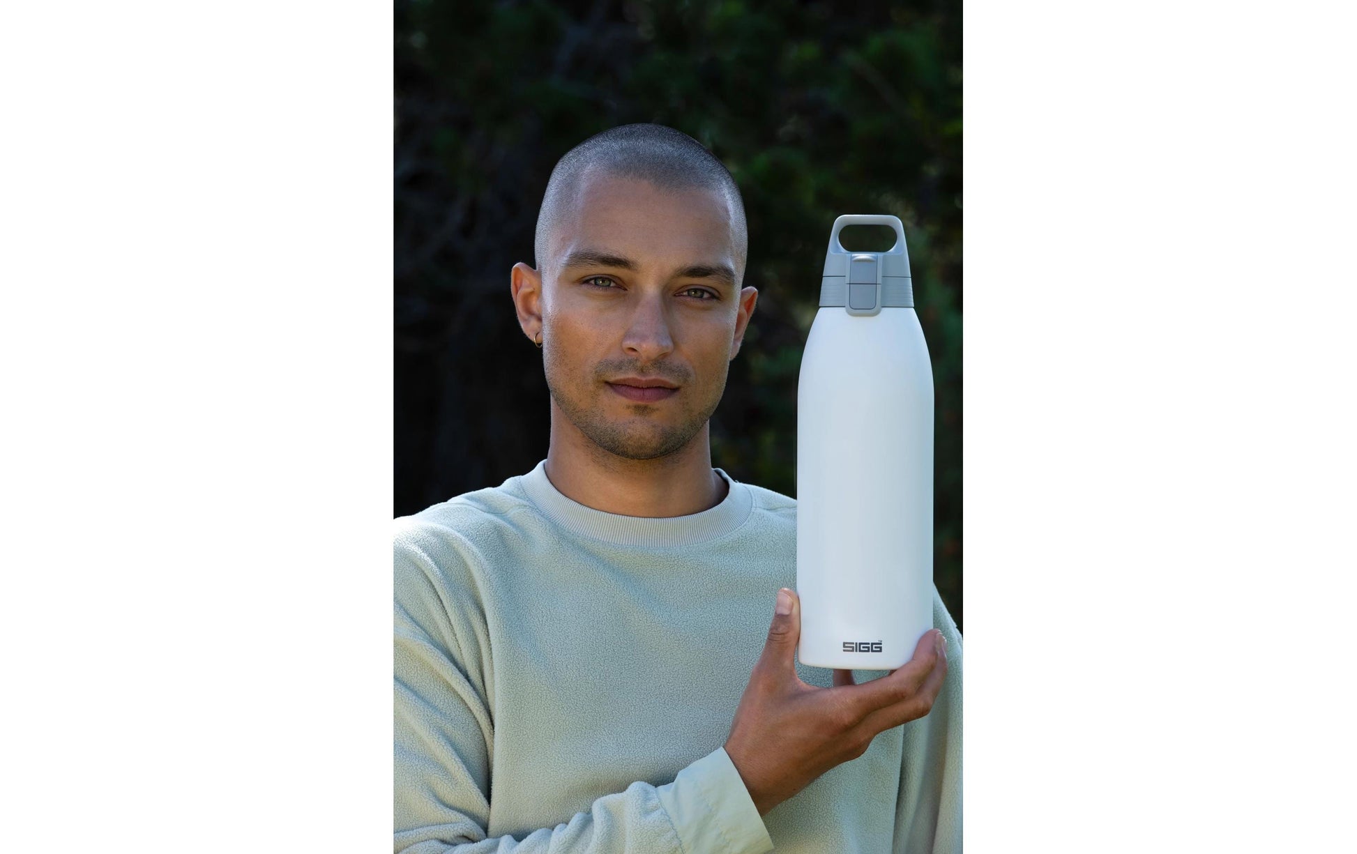 SIGG Isolierflasche 1,5 l – doppelwandig, Edelstahl, Klappdeckel
