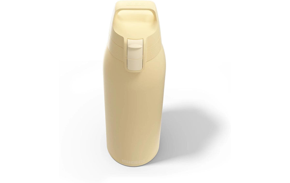 SIGG Shield One Isolierflasche 1 l – doppelwandig, Edelstahl, Druckknopfdeckel