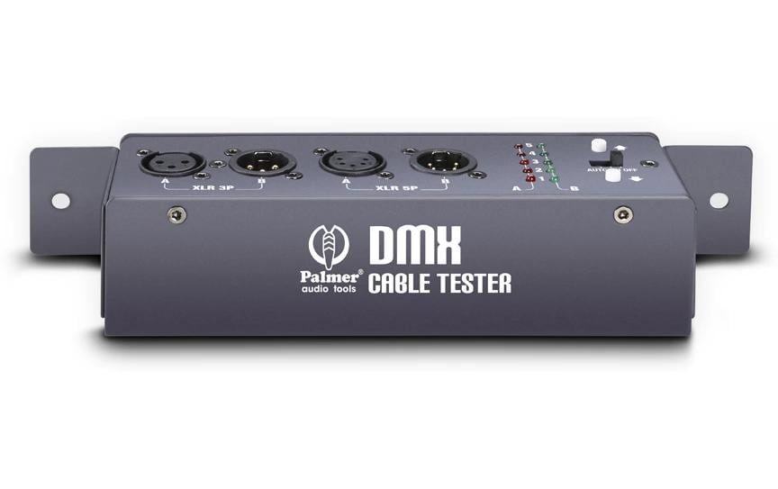 Palmer Kabeltester XLR – Netzwerk-Kabeltester – XLR, Grau