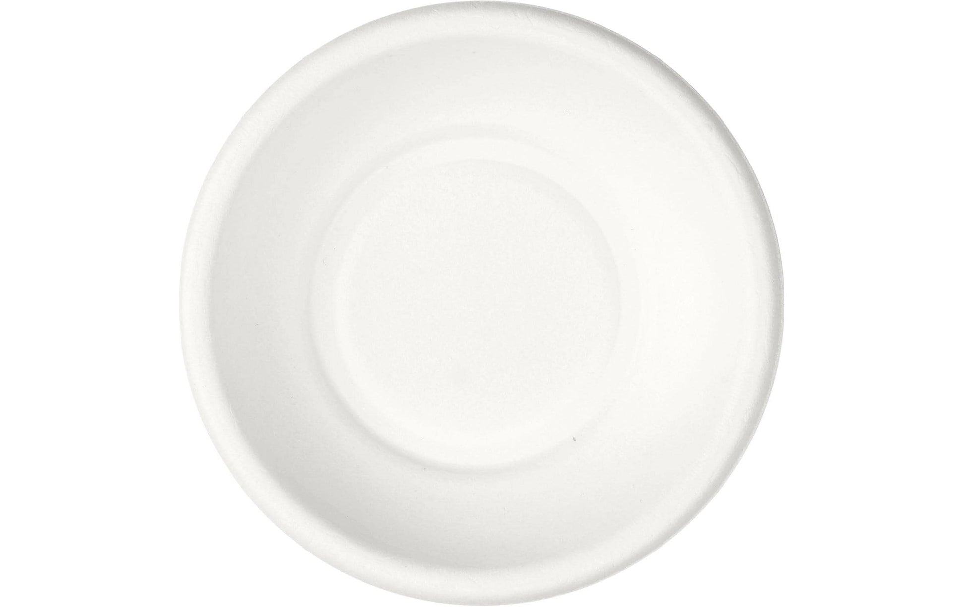 Duni Fingerfood-Schale Bagasse (Zuckerrohr), rund – Ø 9,9 cm, beige/weiss – 50 Stk.