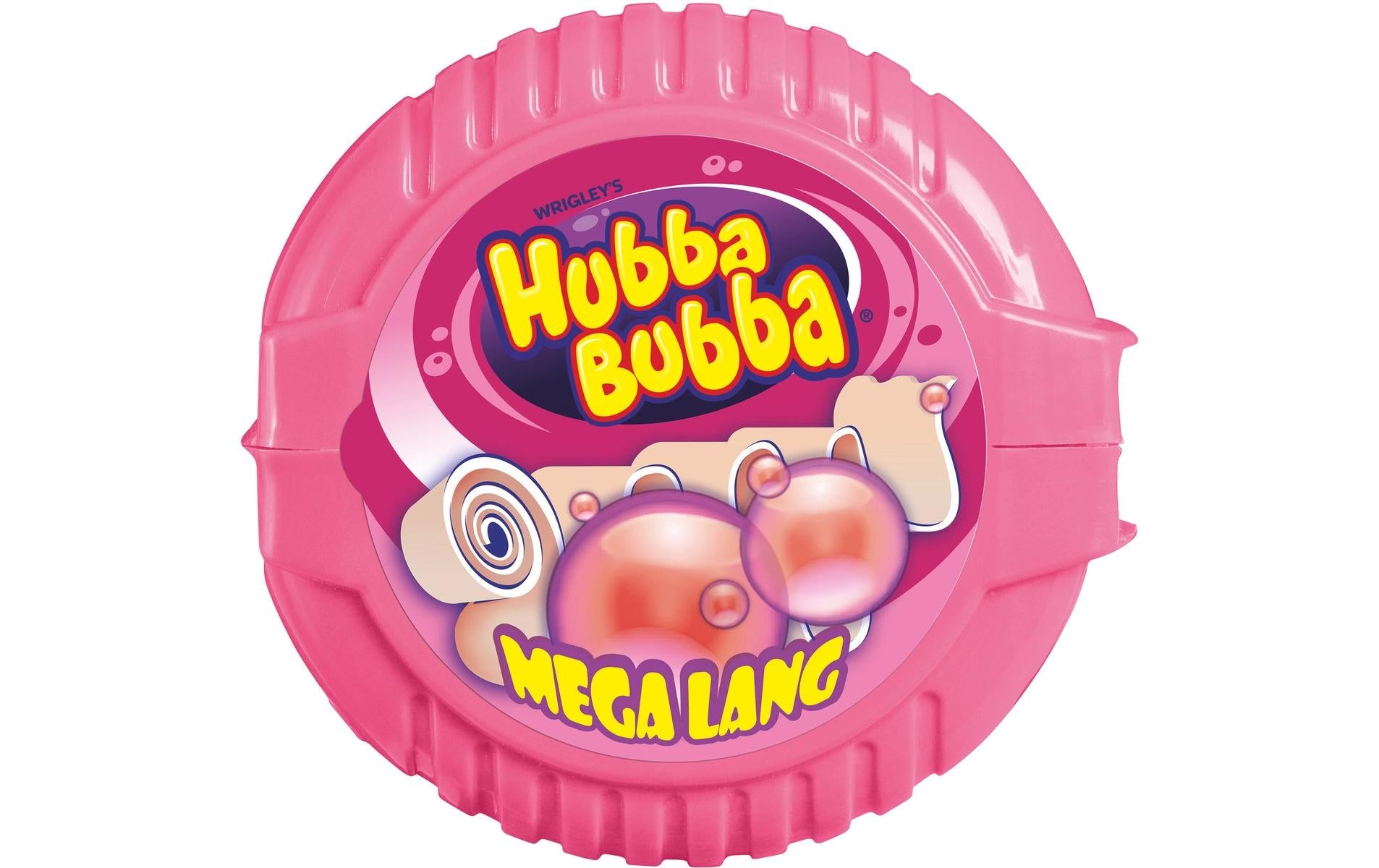 Hubba Bubba Kaugummi – Fancy Fruit, glutenfrei, vegan – 12 × 56 g