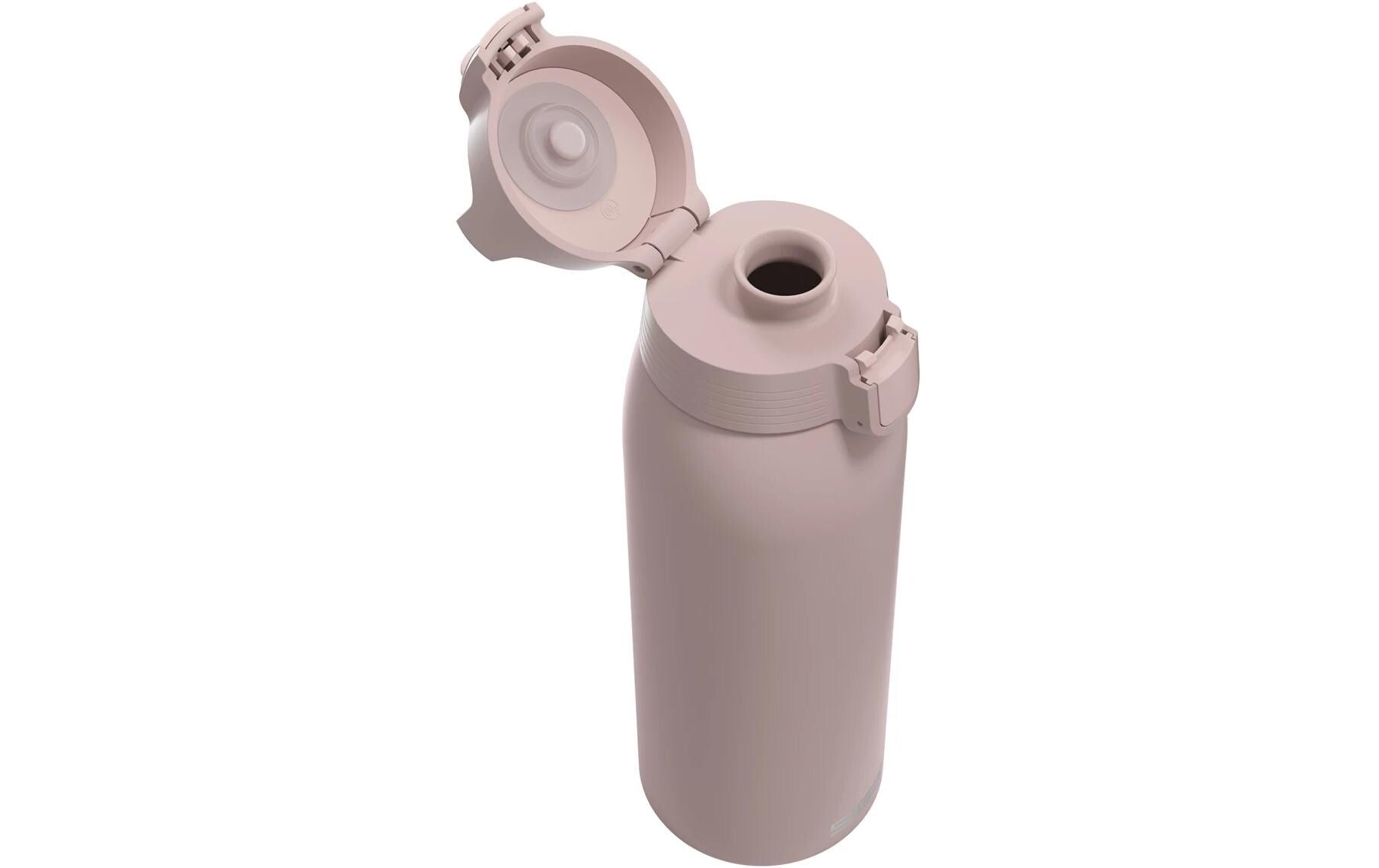 SIGG Kindertrinkflasche 1 l – Druckknopfdeckel, BPA-frei, Edelstahl
