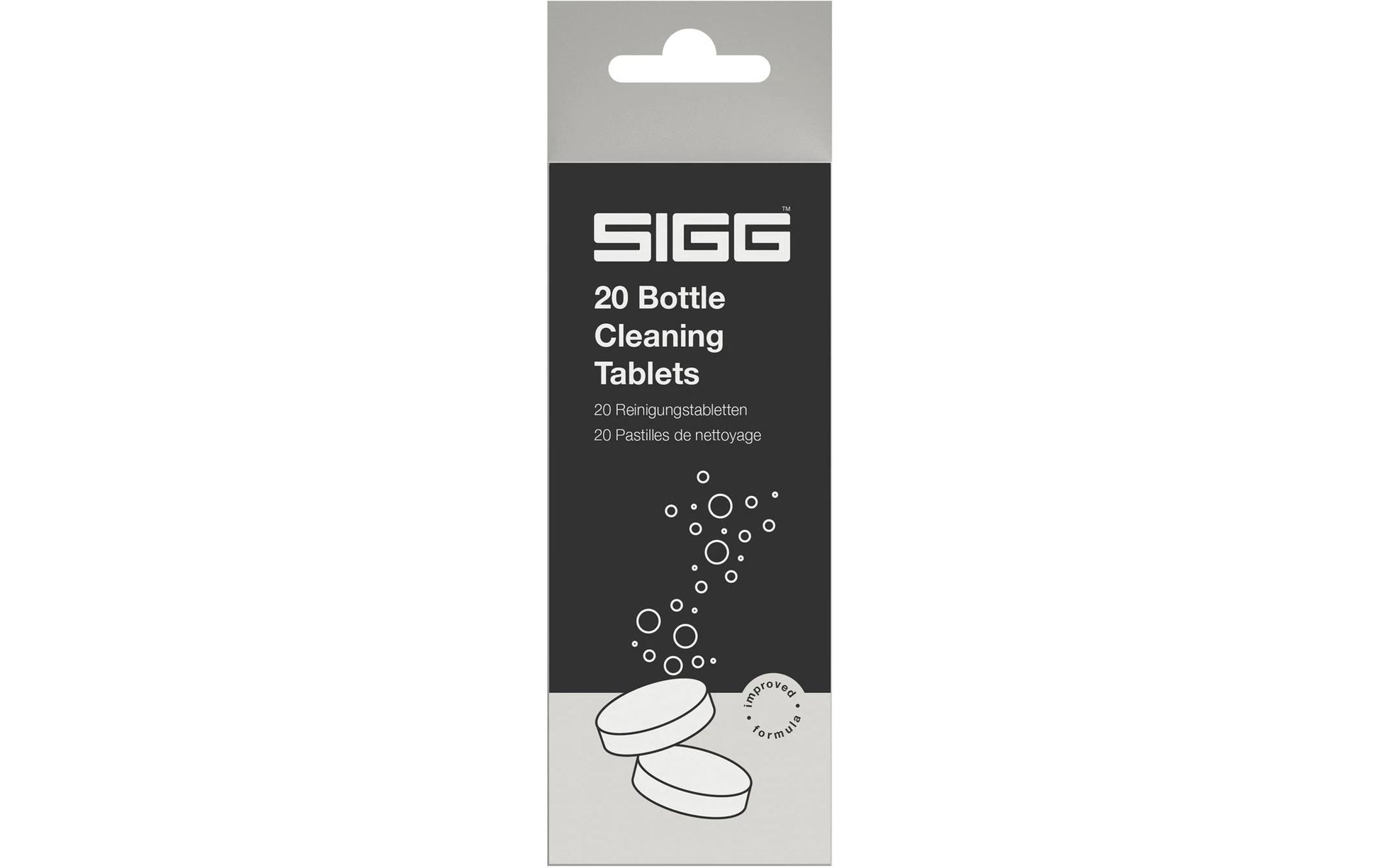 SIGG Trinkflaschenreiniger für SIGG Trinkflaschen – Tabs – 20 Tabs