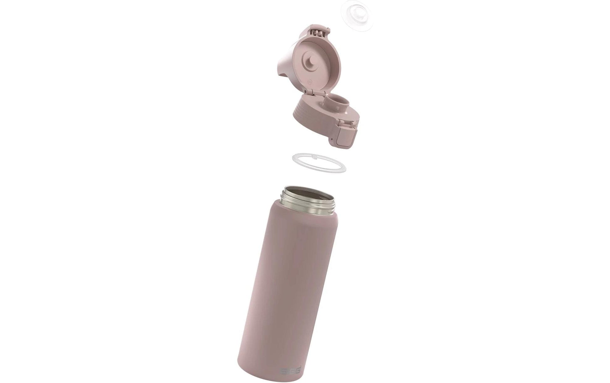 SIGG Shield One Kindertrinkflasche 750 ml – Edelstahl, Hellrosa