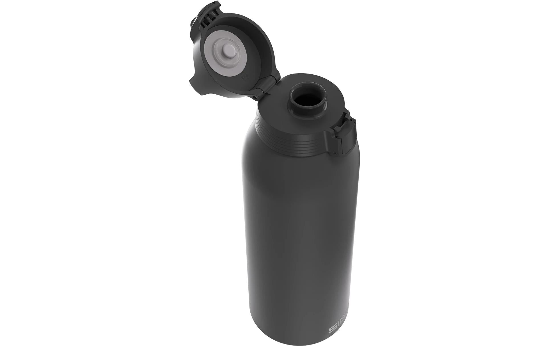 SIGG Shield One Trinkflasche 1,5 l – Edelstahl, für Kinder, Schwarz