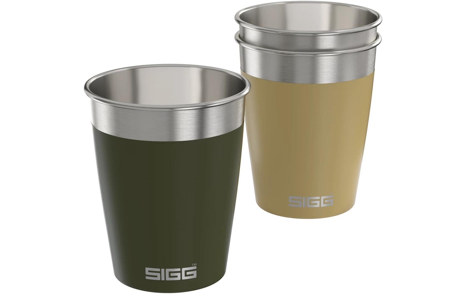 SIGG Becher – 350 ml, Ø 8,4 cm, H 17,0 cm, Edelstahl, mehrfarbig, spülmaschinenfest, BPA-frei