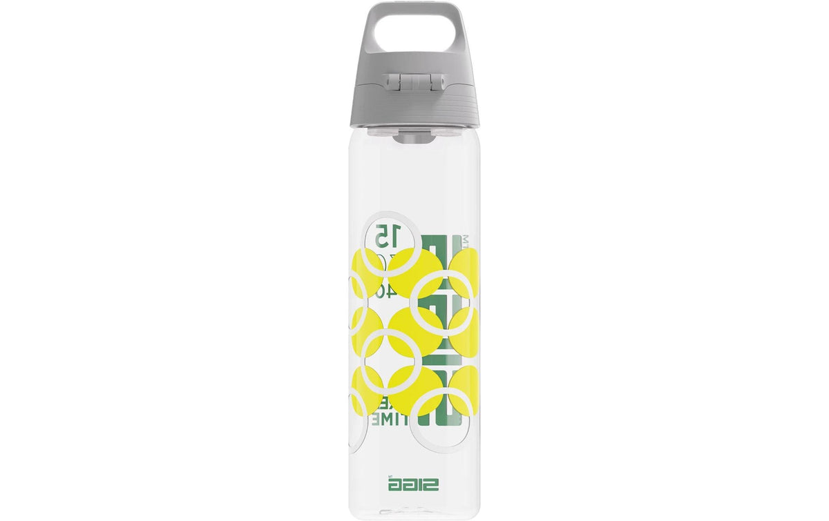 SIGG Total Clear One Kindertrinkflasche 750 ml – Druckknopfdeckel, BPA-frei, Tritan