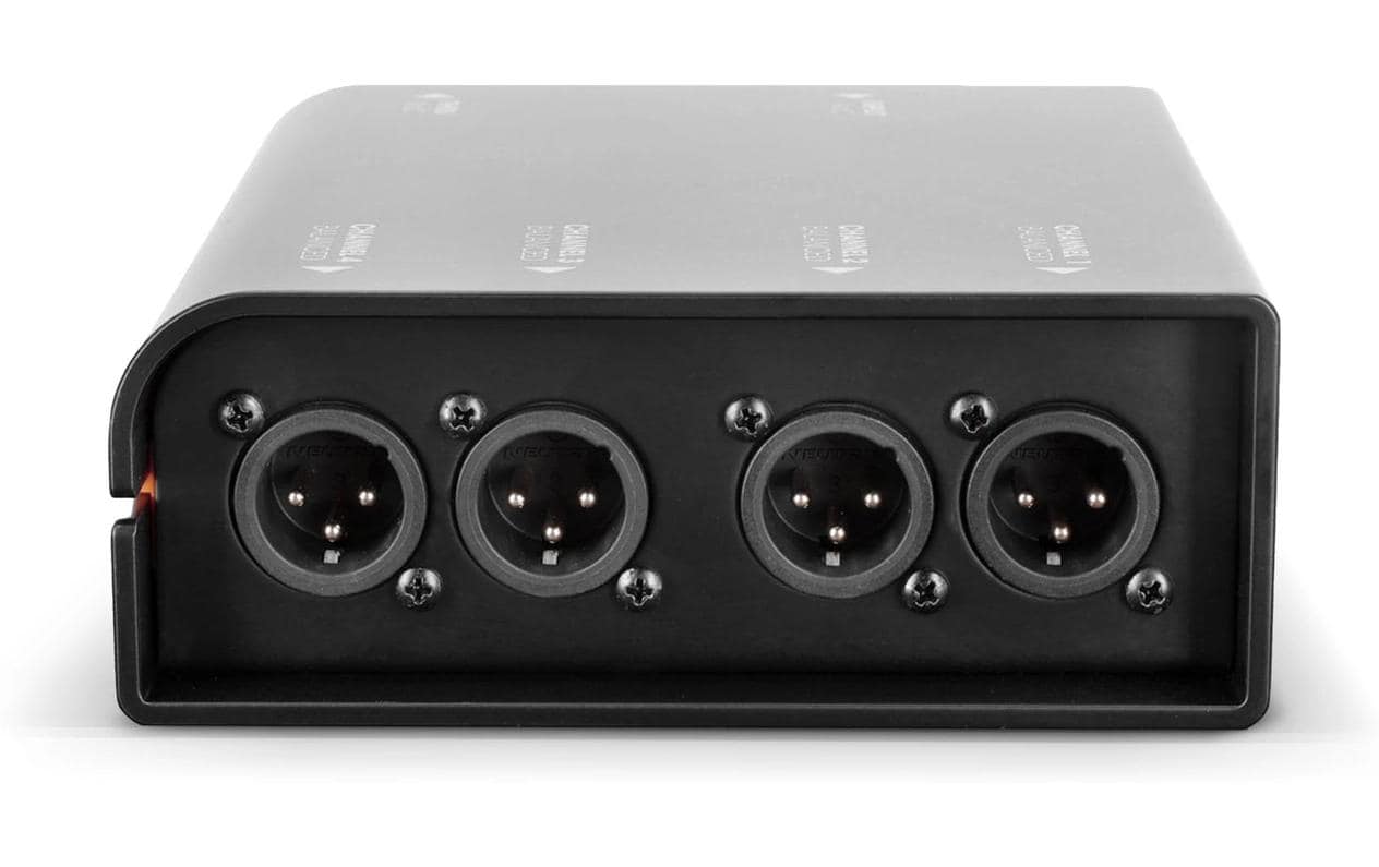 Palmer PAOCBXLRM Adapter RJ-45 zu XLR (3-pol, männlich) – 4 Kanäle