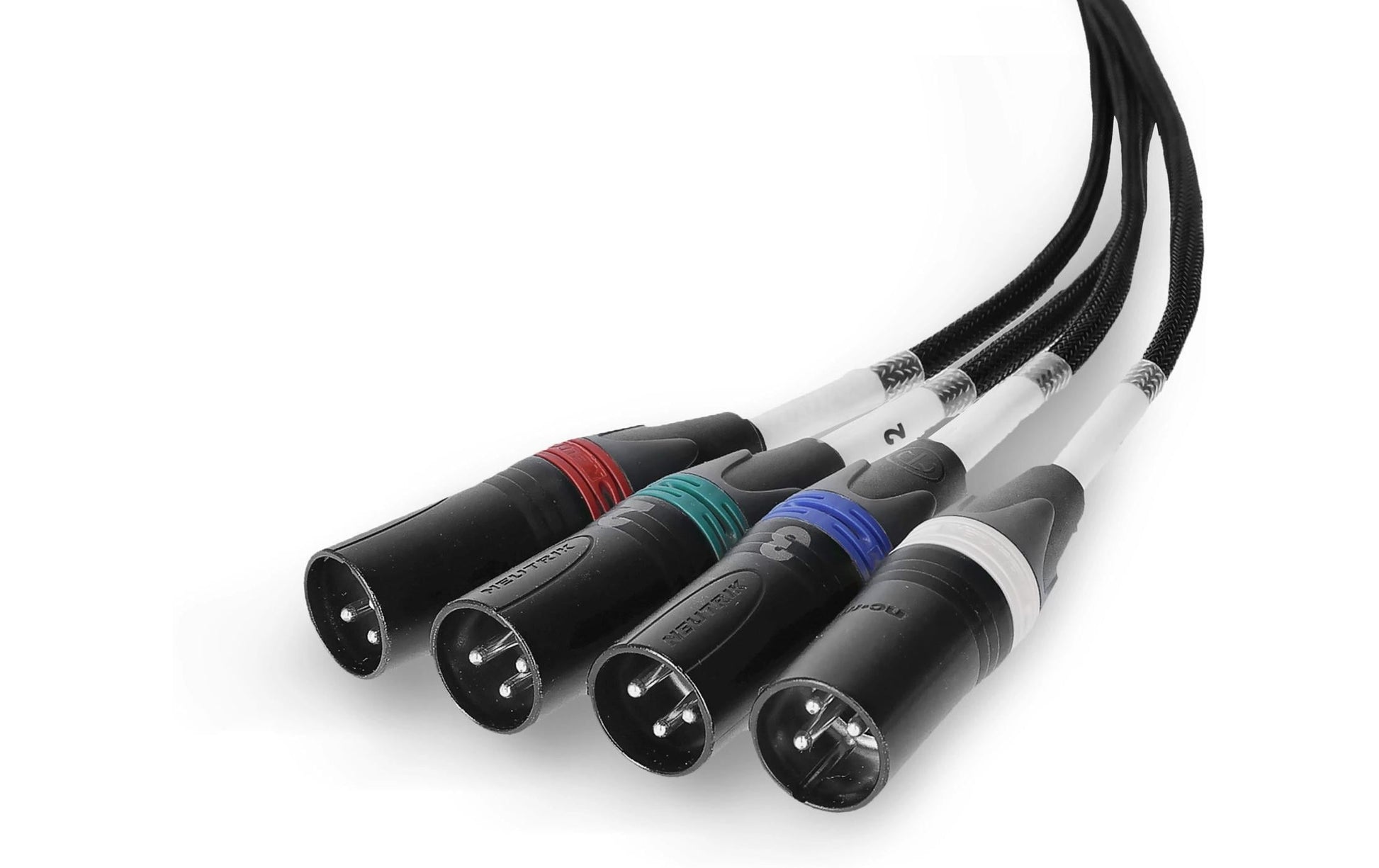 Palmer PAOCLXLRM – Audio-over-Cat Adapter, RJ‑45 ↔ XLR 3-polig (männlich), 4 Kanäle, 0,5 m