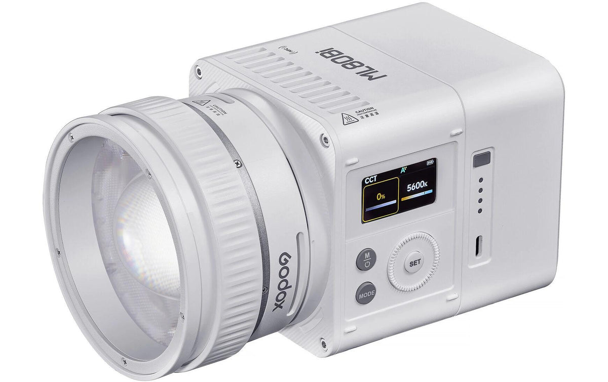 Godox ML80BI LED-Video-Licht – 80 W, 2800–6500 K, dimmbar – mit Akku