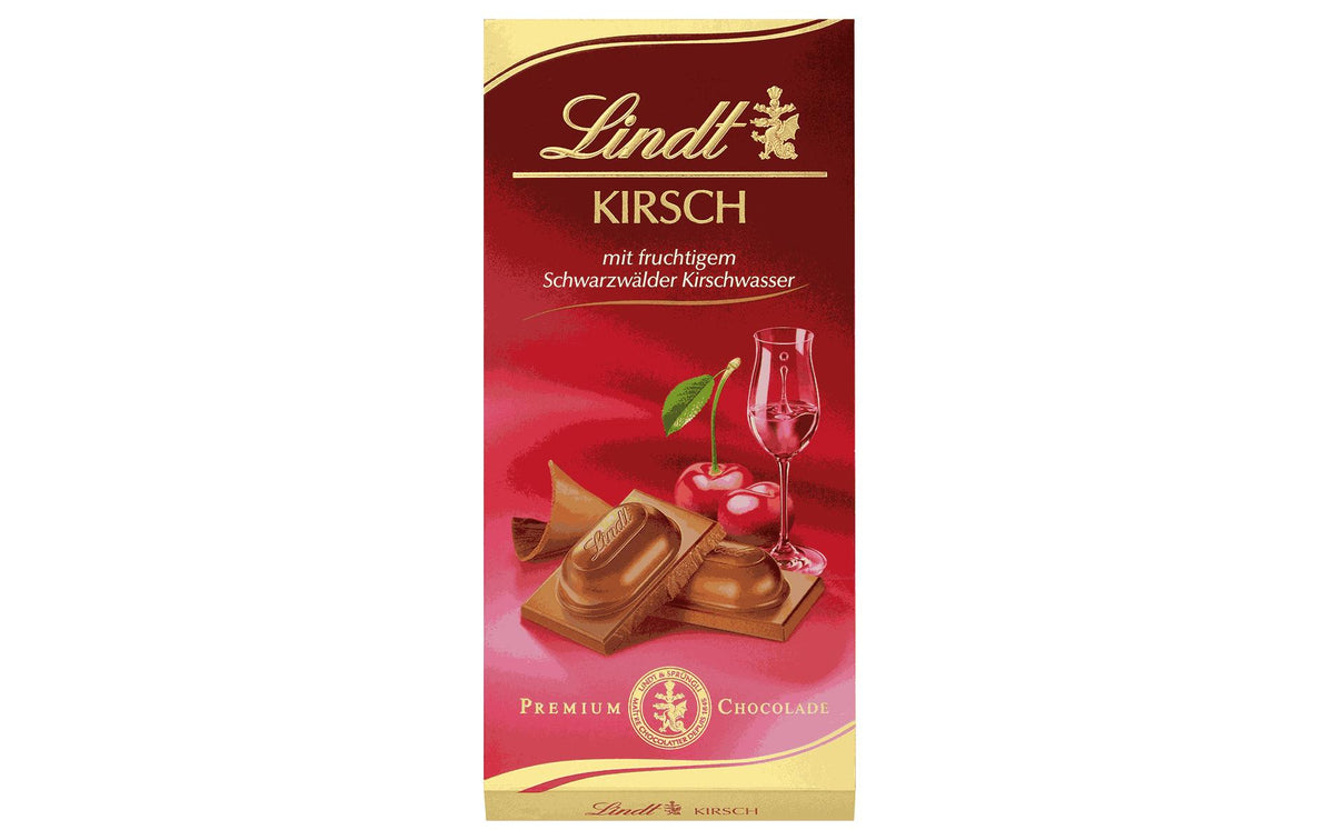 Lindt Tafel Schokolade – Kirsch – 100 g