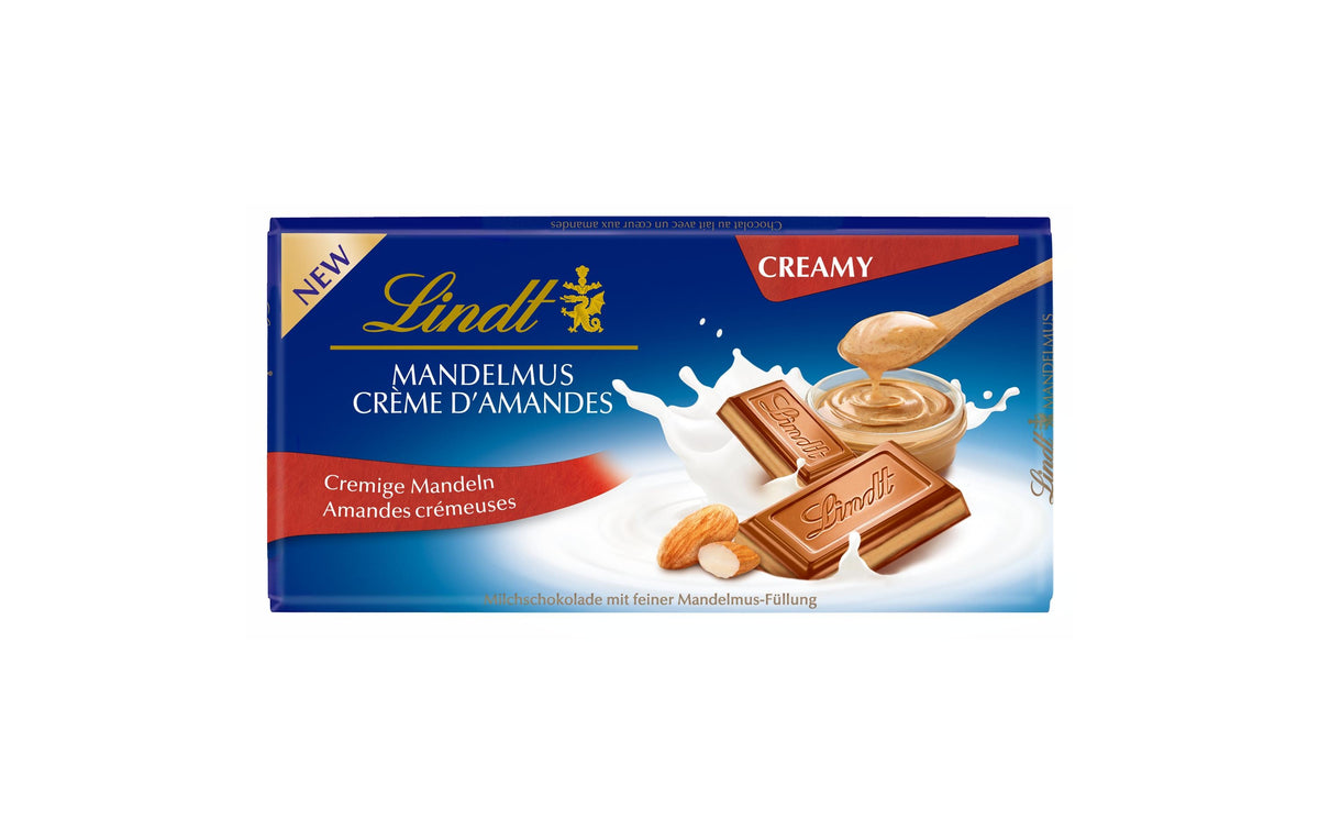 Lindt Milch Mandelmus Schokolade – Mandel – 100 g