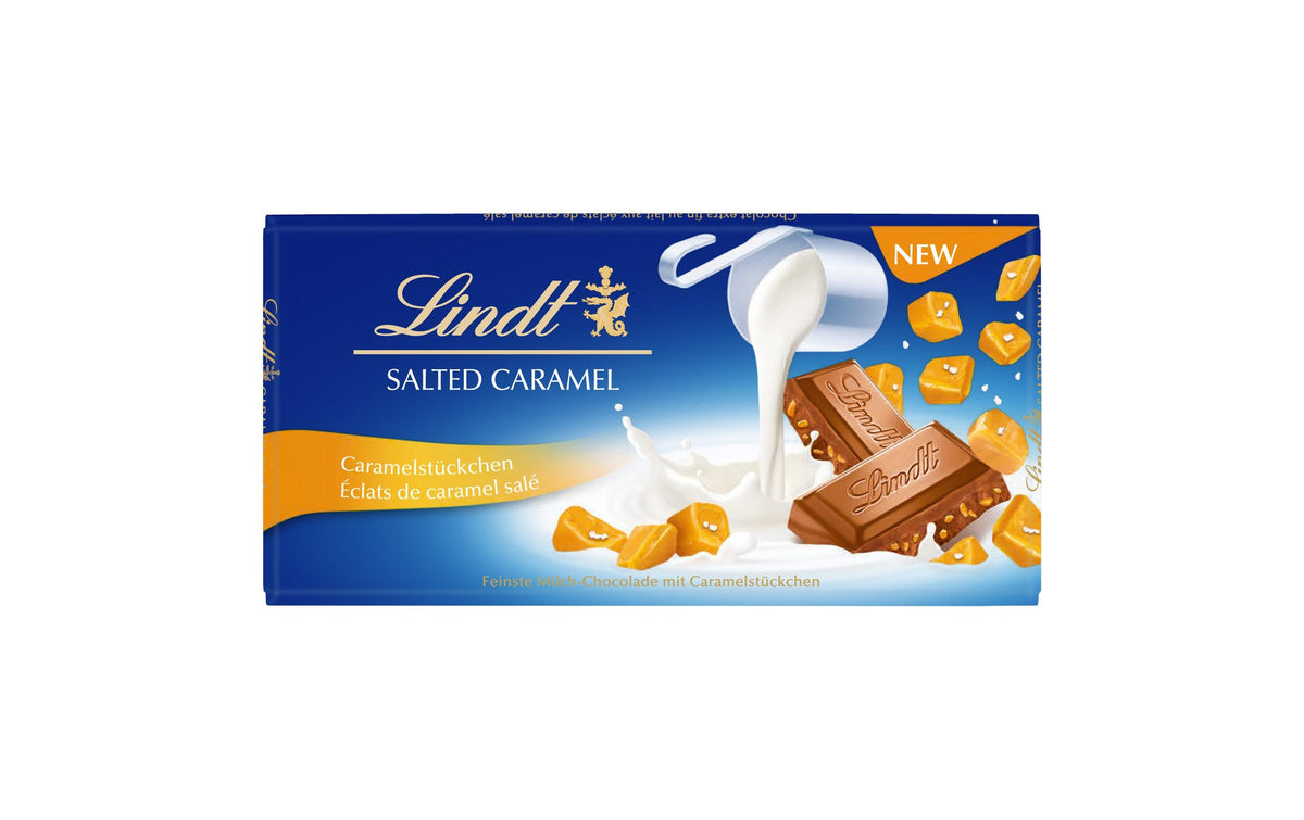 Lindt Milchschokolade – Salted Caramel – 100 g