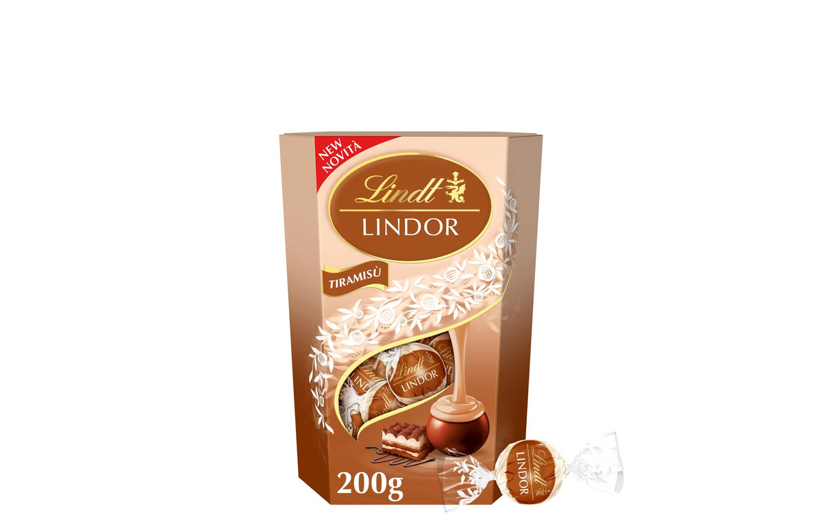 Lindt LINDOR Schokolade – Tiramisu – 200 g
