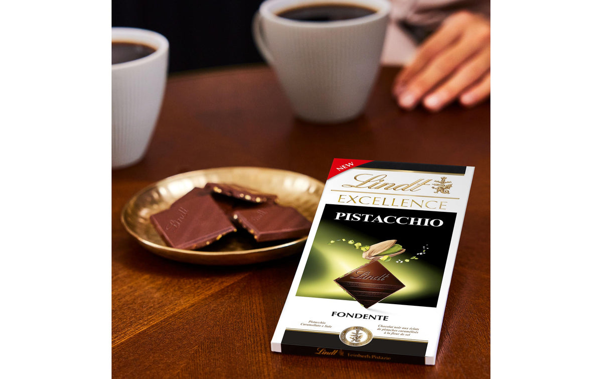 Lindt EXCELLENCE Dunkle Schokolade – Pistazie – 100 g