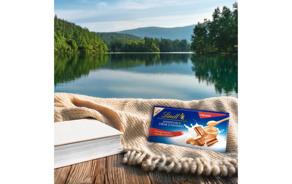 Lindt Milch Mandelmus Schokolade – Mandel – 100 g