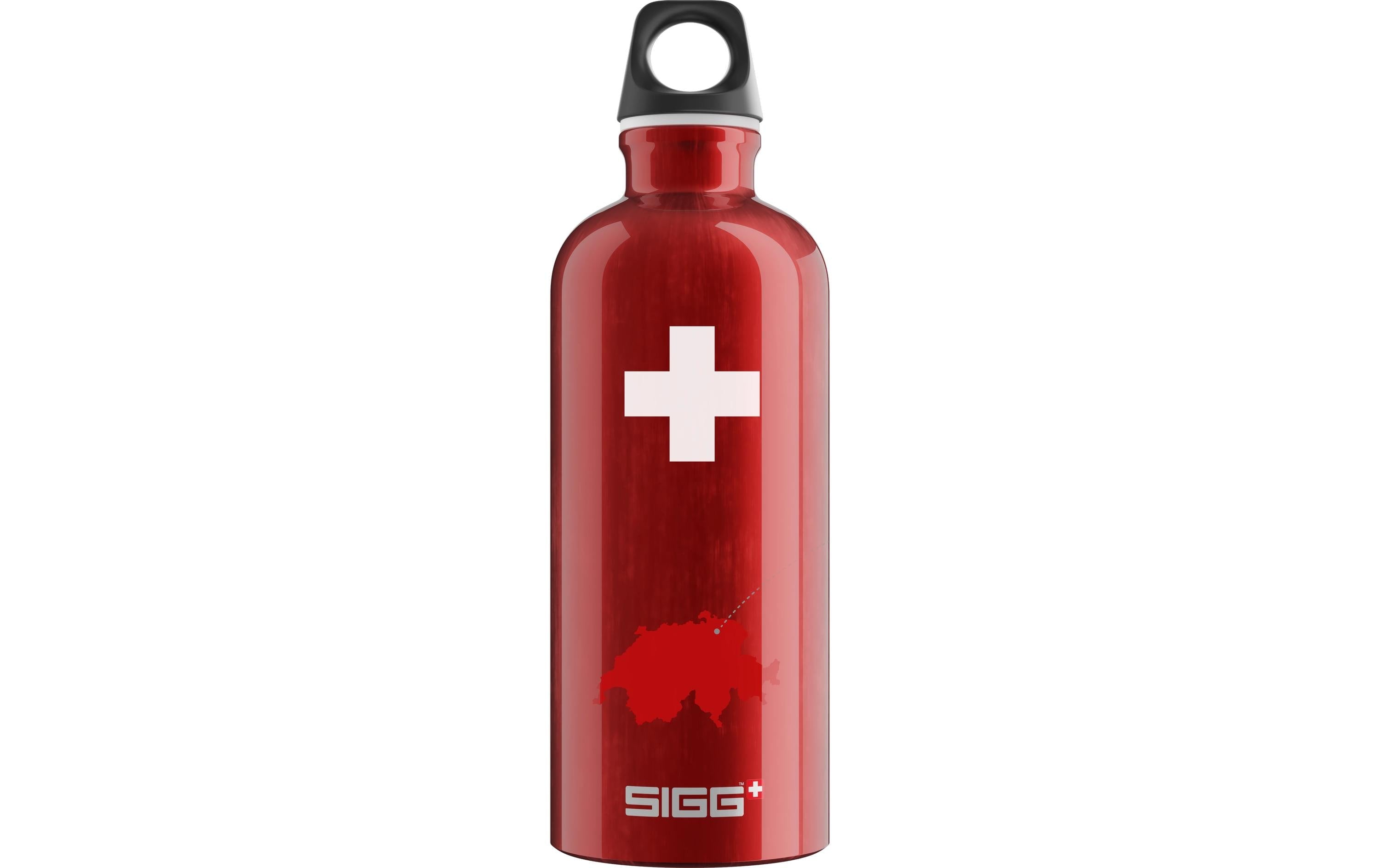 SIGG Swiss Country Kindertrinkflasche 600 ml – BPA-frei, Recycling-Aluminium, Schraubdeckel