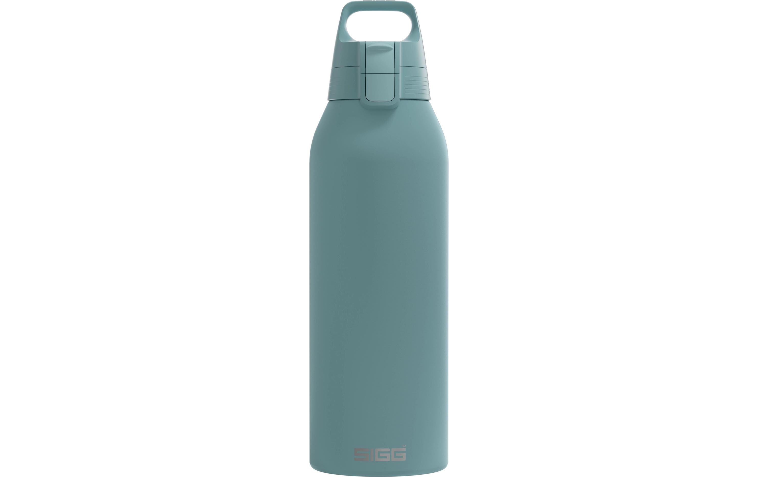 SIGG Shield One Trinkflasche 1,5 l – Edelstahl, Hellblau, für Kinder