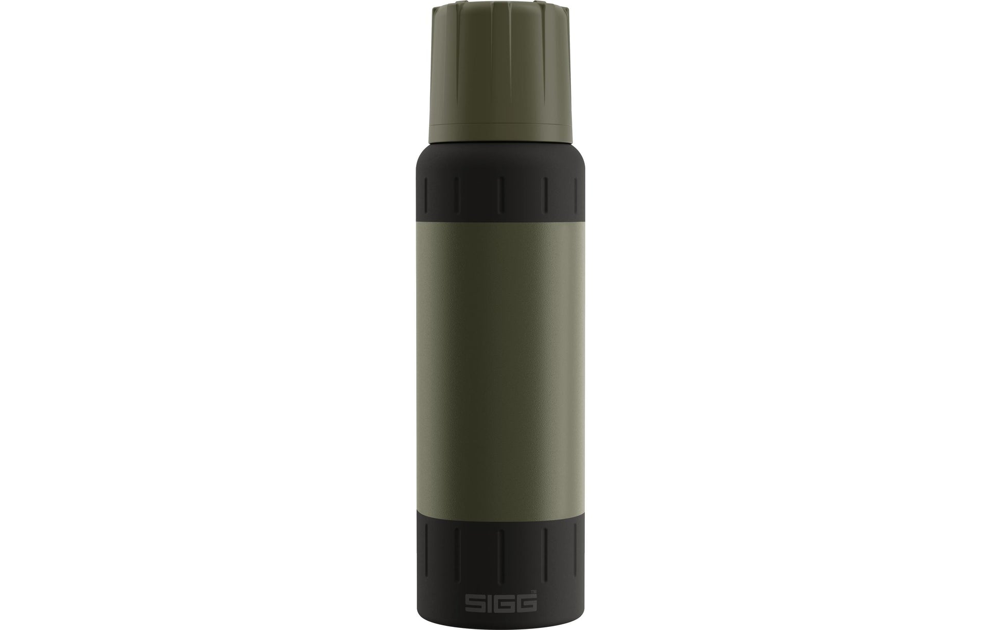 SIGG Alpine Star Isolierflasche 1 l – doppelwandig, Edelstahl, Schraubdeckel, Grün