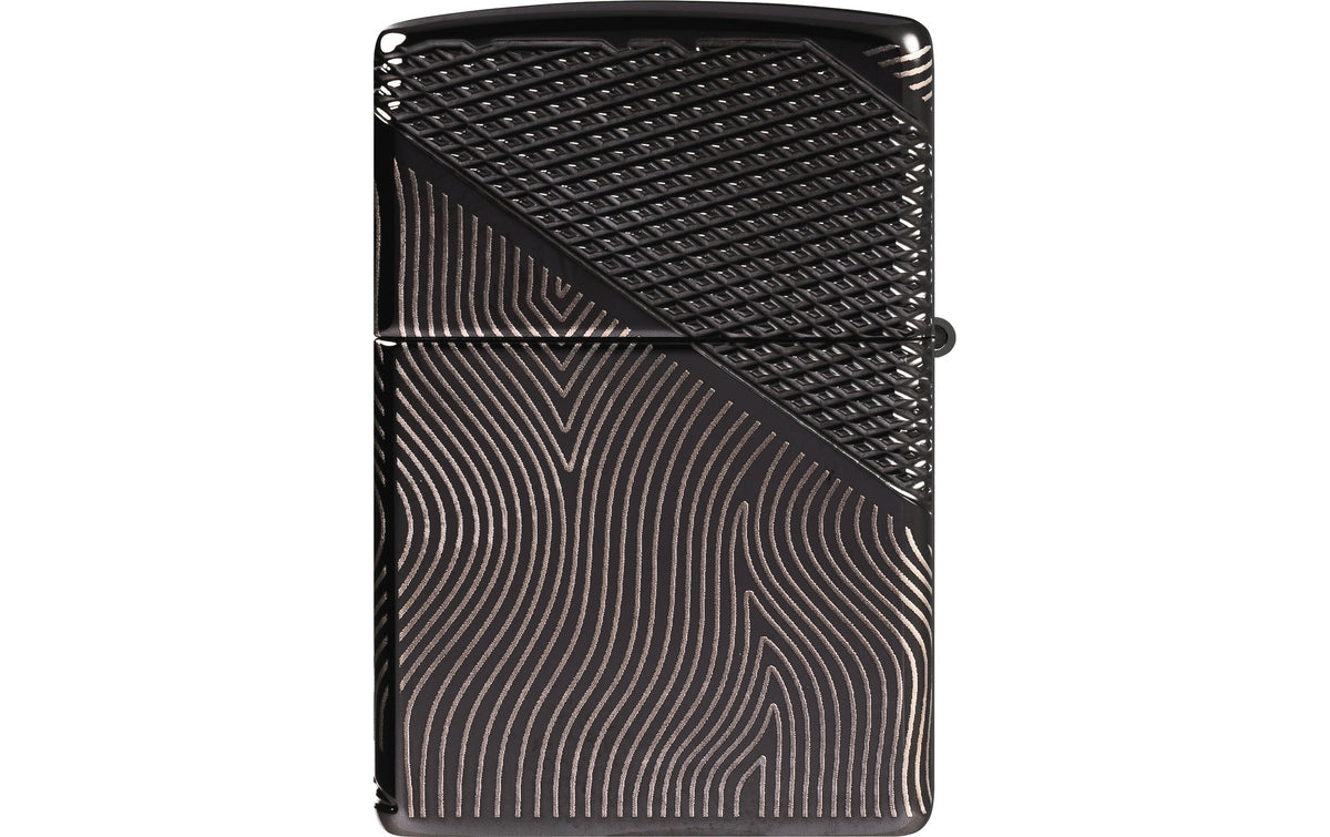 Zippo Feuerzeug 46362 Z Muster Design – Schwarz – 6 × 2 cm – Metall
