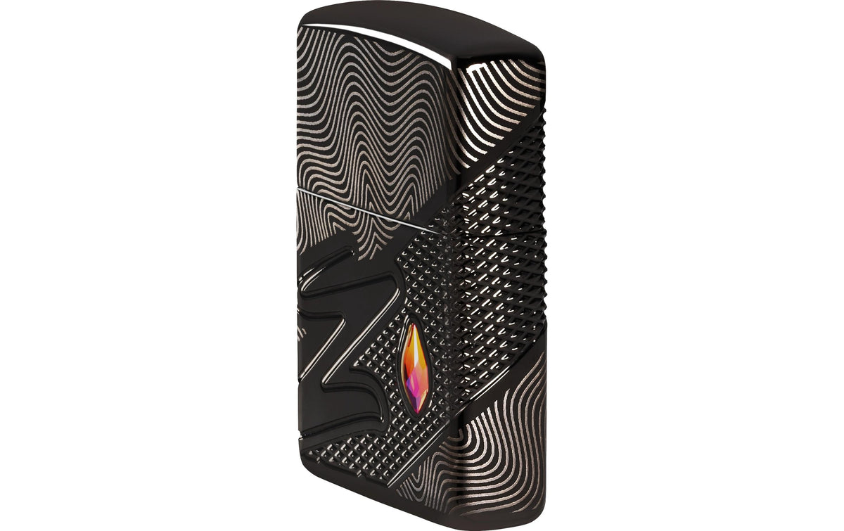 Zippo Feuerzeug 46362 Z Muster Design – Schwarz – 6 × 2 cm – Metall