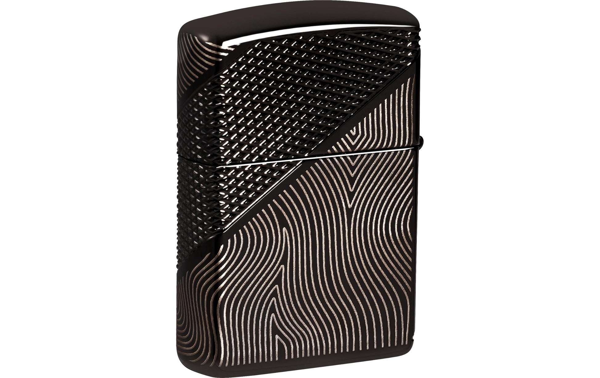 Zippo Feuerzeug 46362 Z Muster Design – Schwarz – 6 × 2 cm – Metall