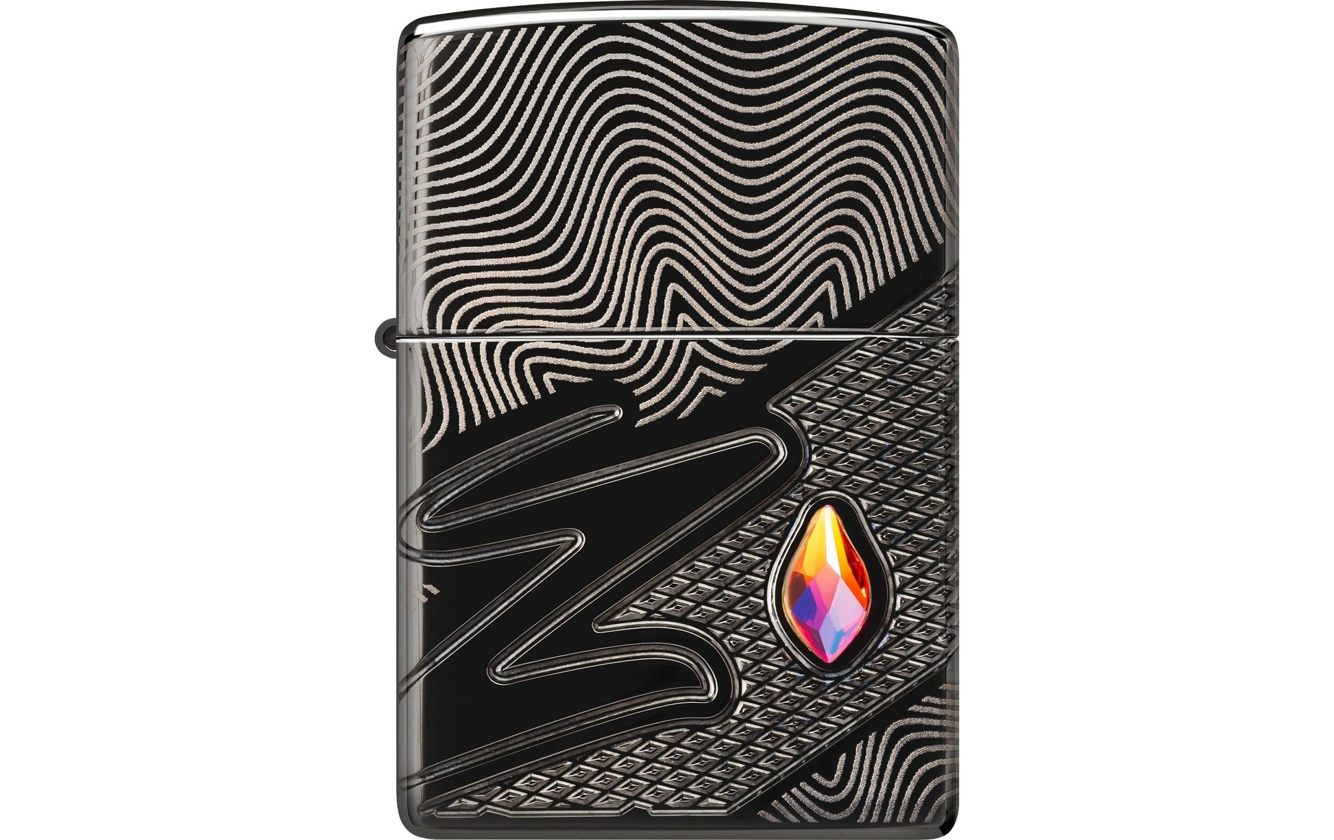 Zippo Feuerzeug 46362 Z Muster Design – Schwarz – 6 × 2 cm – Metall
