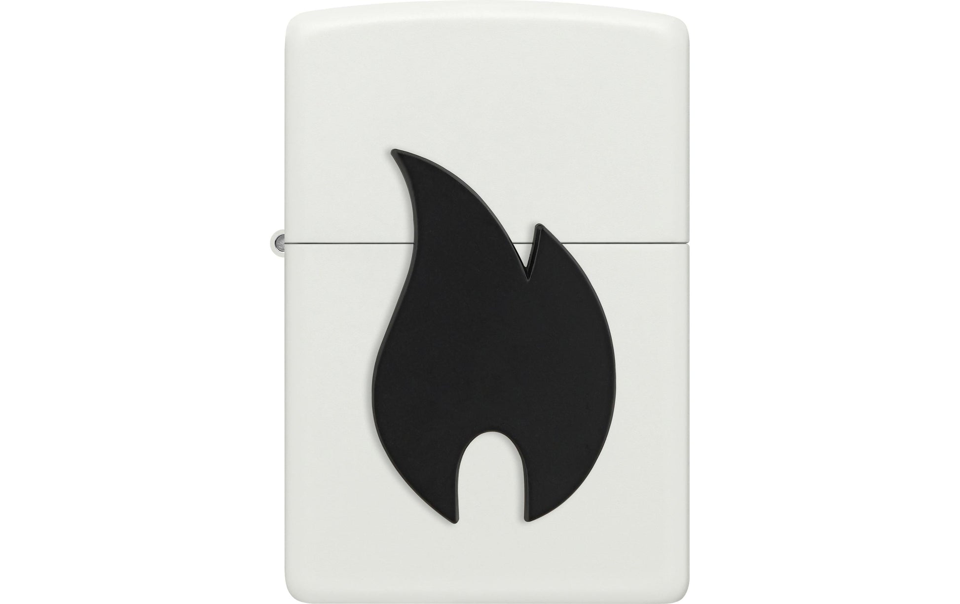 Zippo Feuerzeug 214 BIG Flame – 60×20×85 mm – schwarz, Metall