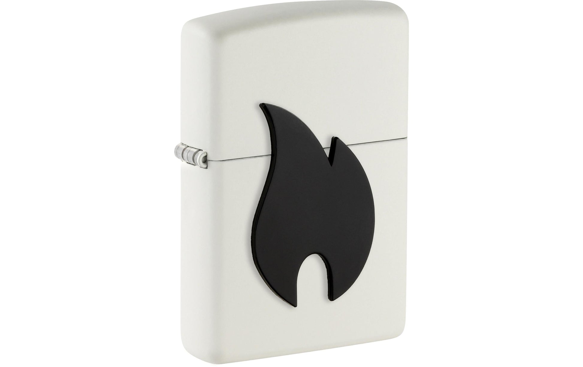 Zippo Feuerzeug 214 BIG Flame – 60×20×85 mm – schwarz, Metall